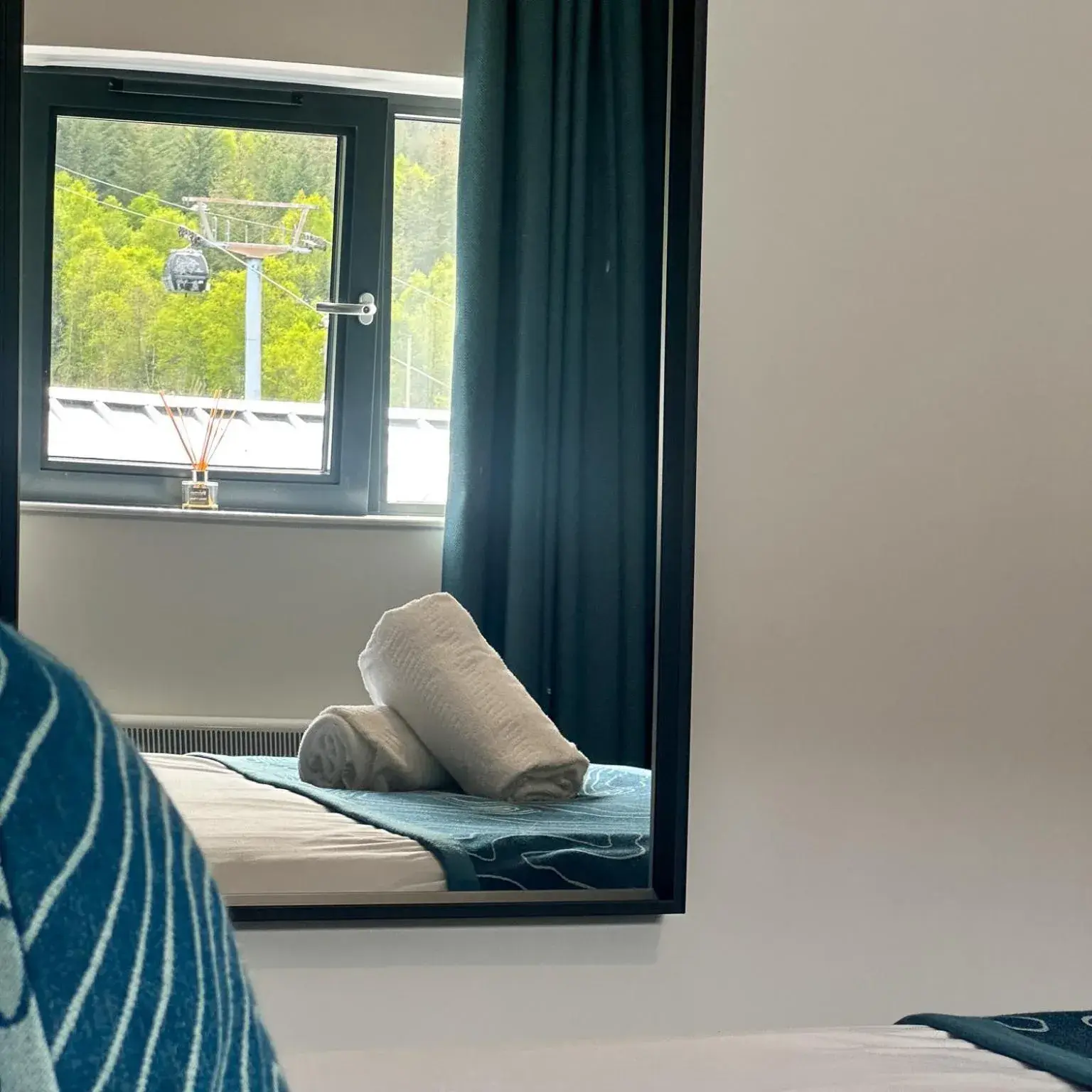 Double Room with Mountain View in The Base Camp Hotel, Nevis Range Double Room with Mountain View in The Base Camp Hotel, Nevis Range