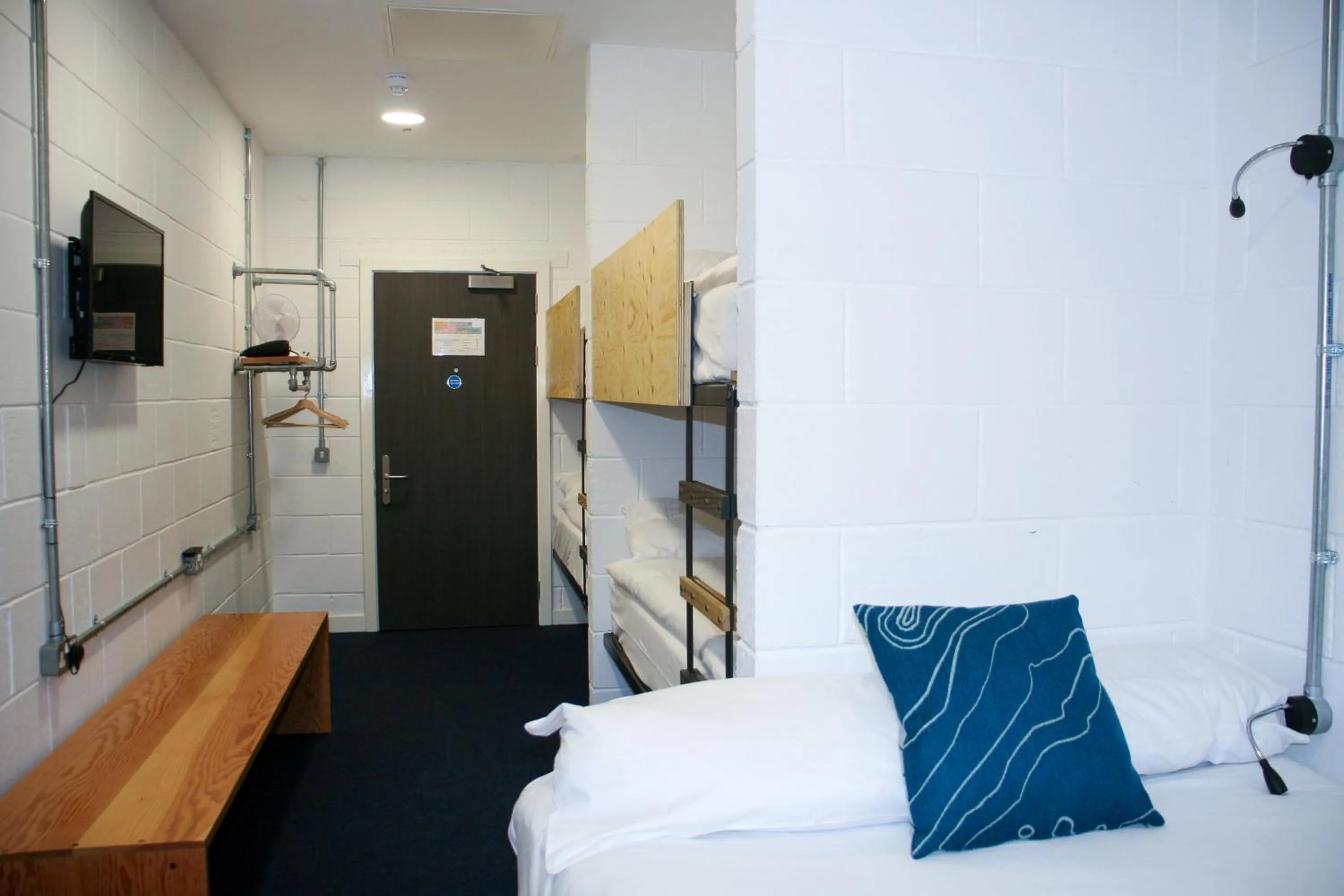 Bed in The Base Camp Hotel, Nevis Range