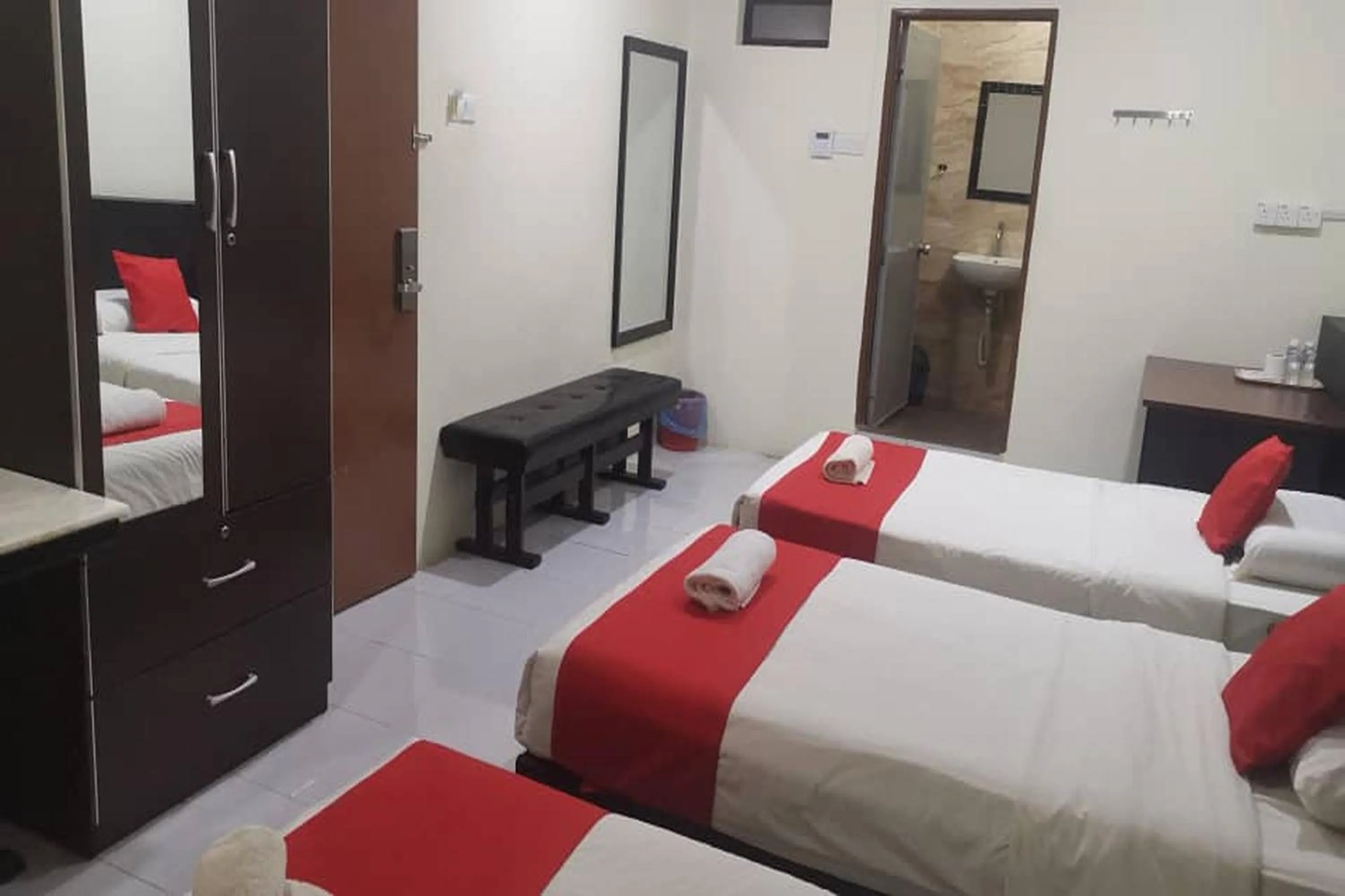 Bed in Q Hotel Temerloh