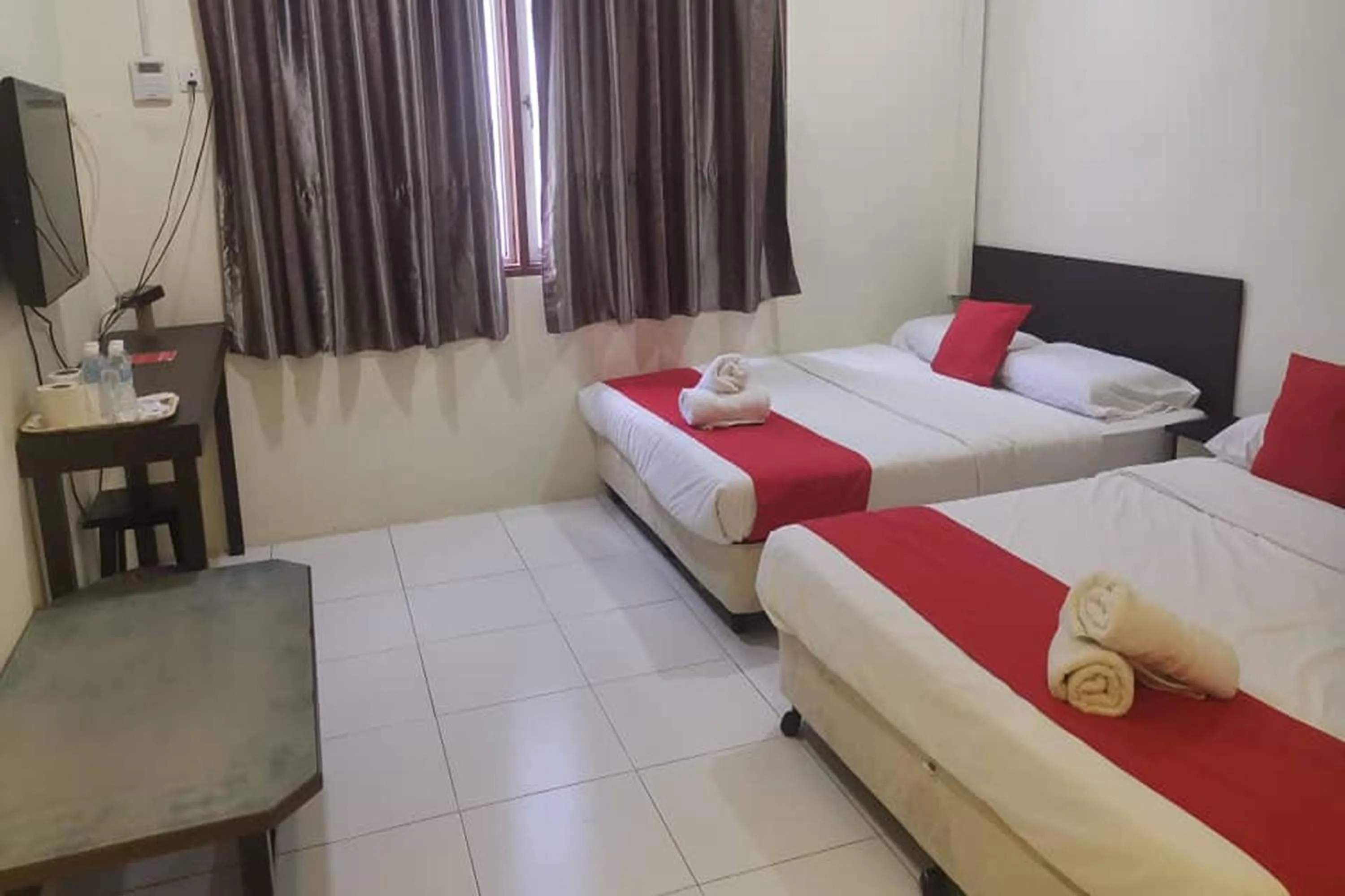 Bed in Q Hotel Temerloh