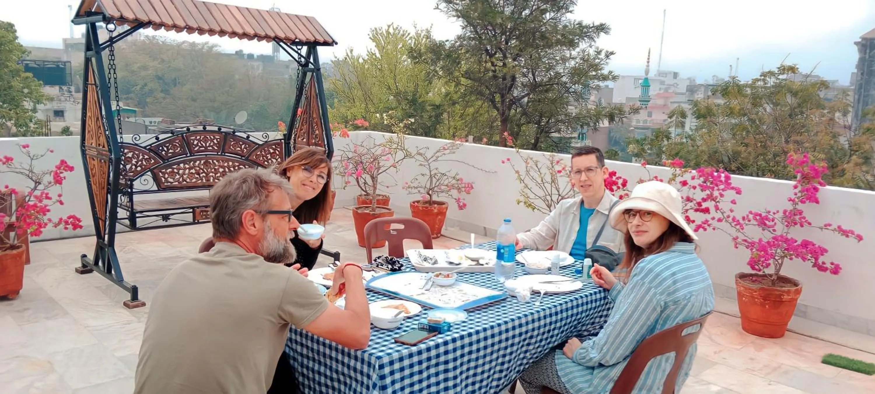 Balcony/Terrace in Alibaba’s Indiana Homestay