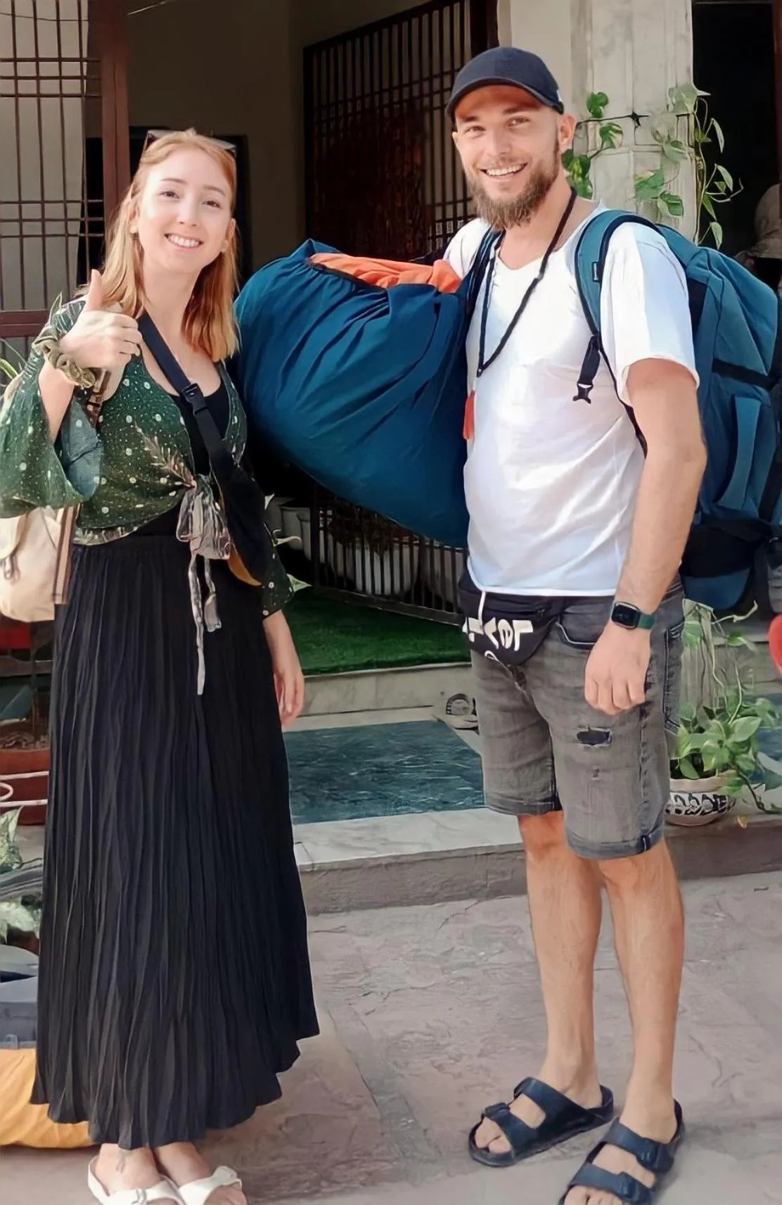 Guests in Alibaba’s Indiana Homestay