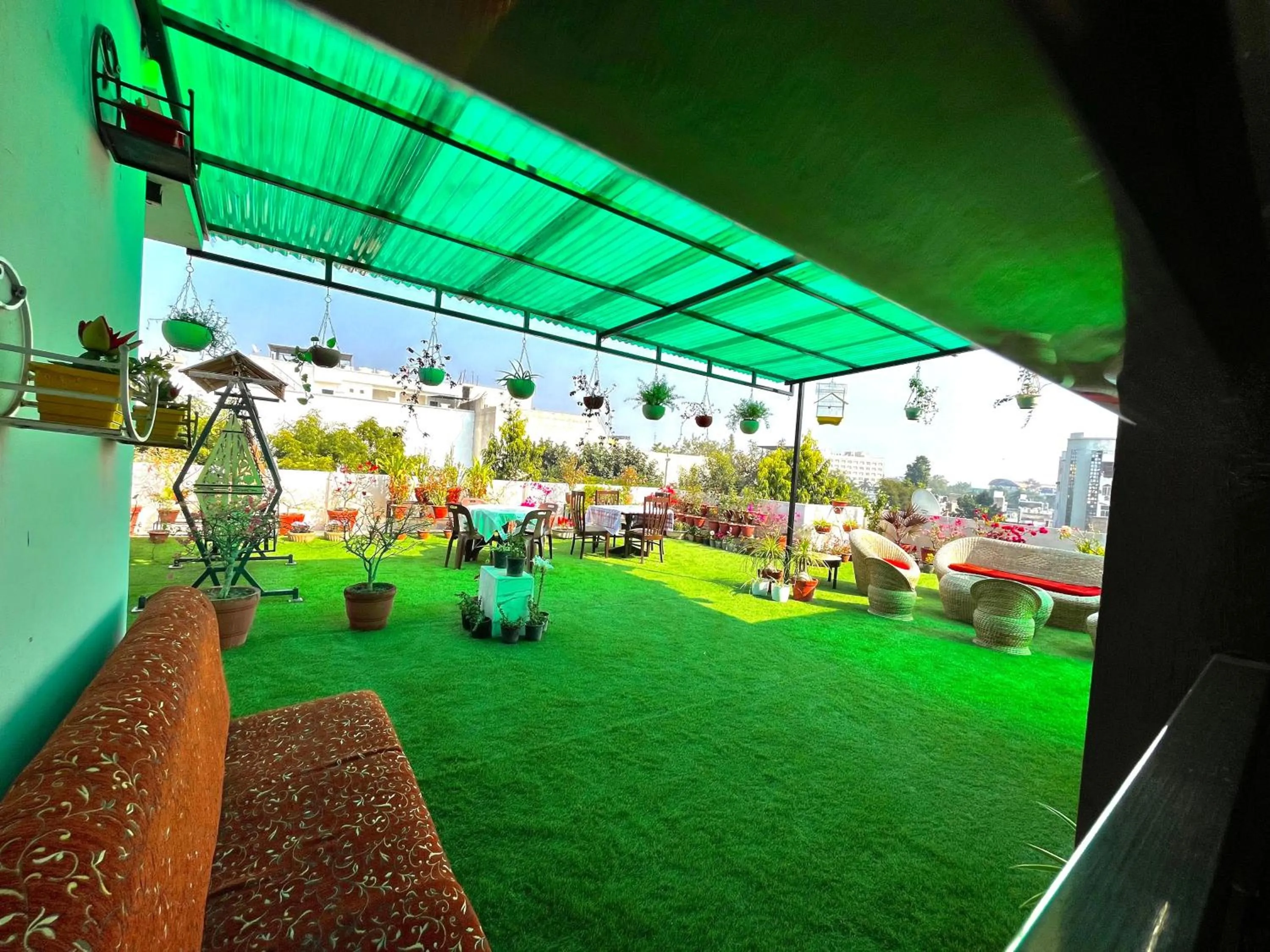 Garden in Alibaba’s Indiana Homestay