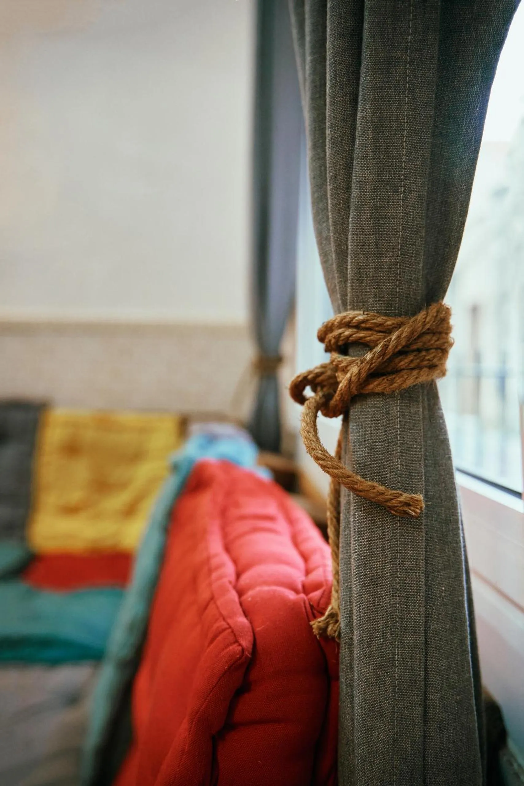 Decorative detail, Bed in LOFT HOSTAL Group