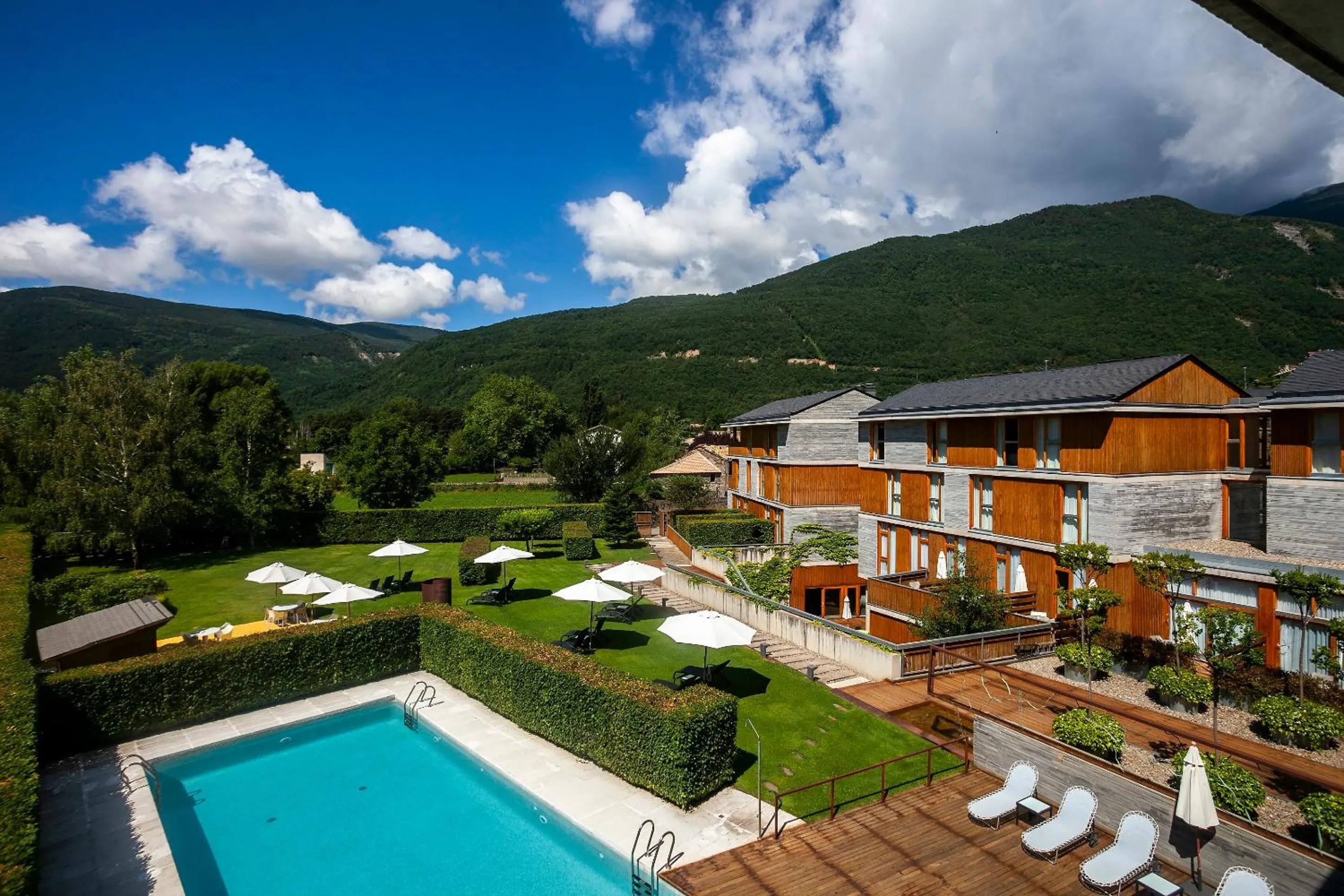 City view in Tierra de Biescas