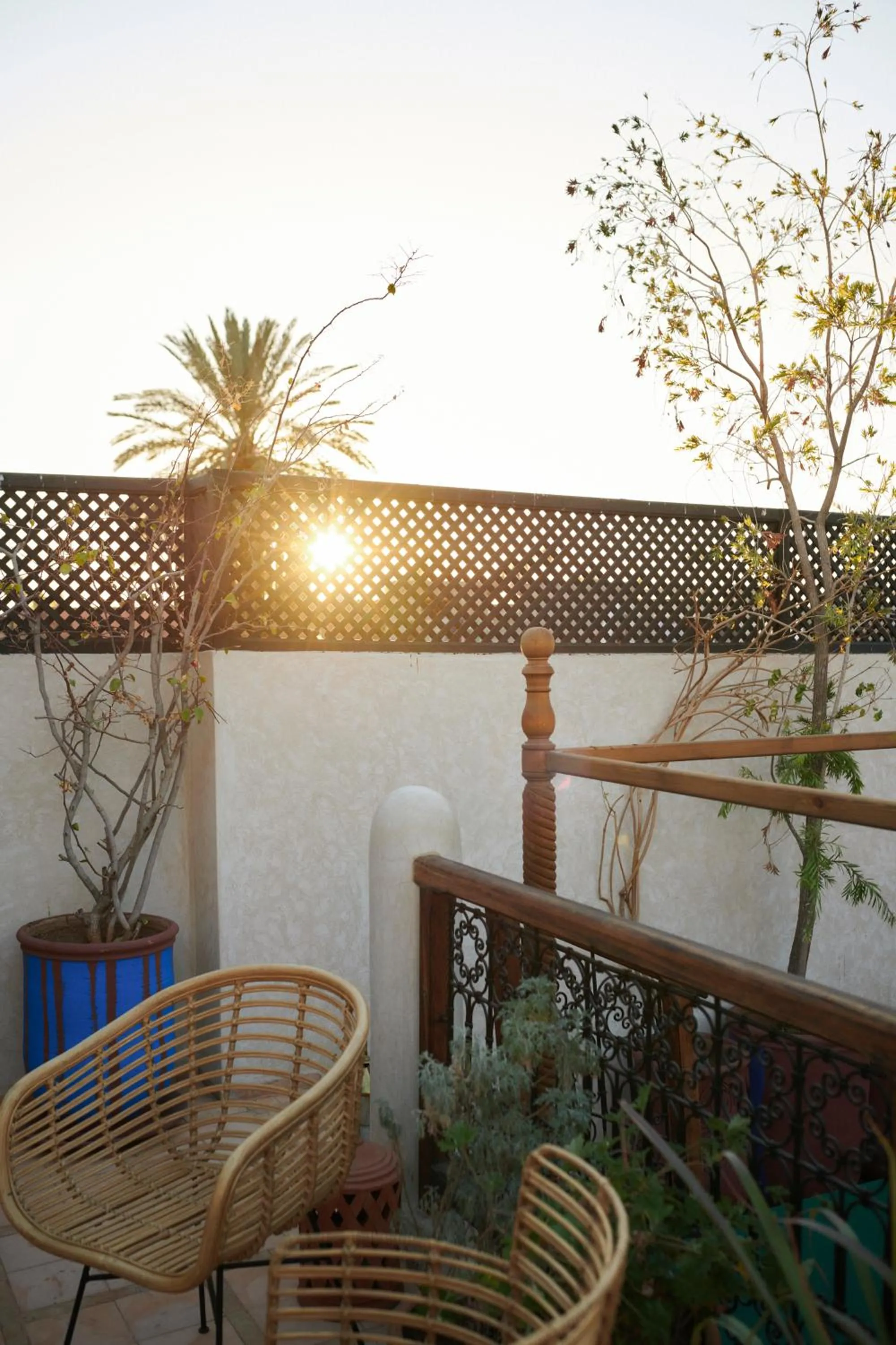 Balcony/Terrace in Riad Alena