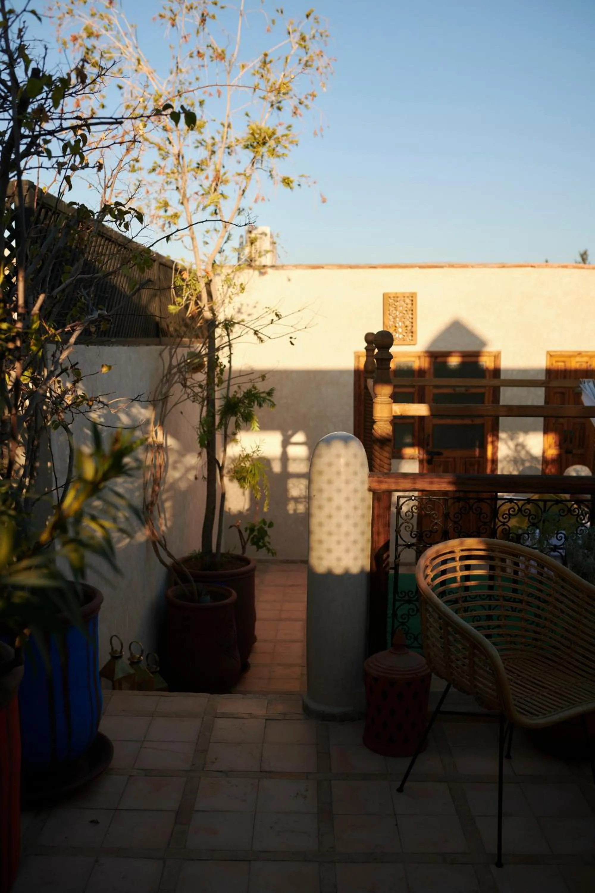 Balcony/Terrace in Riad Alena