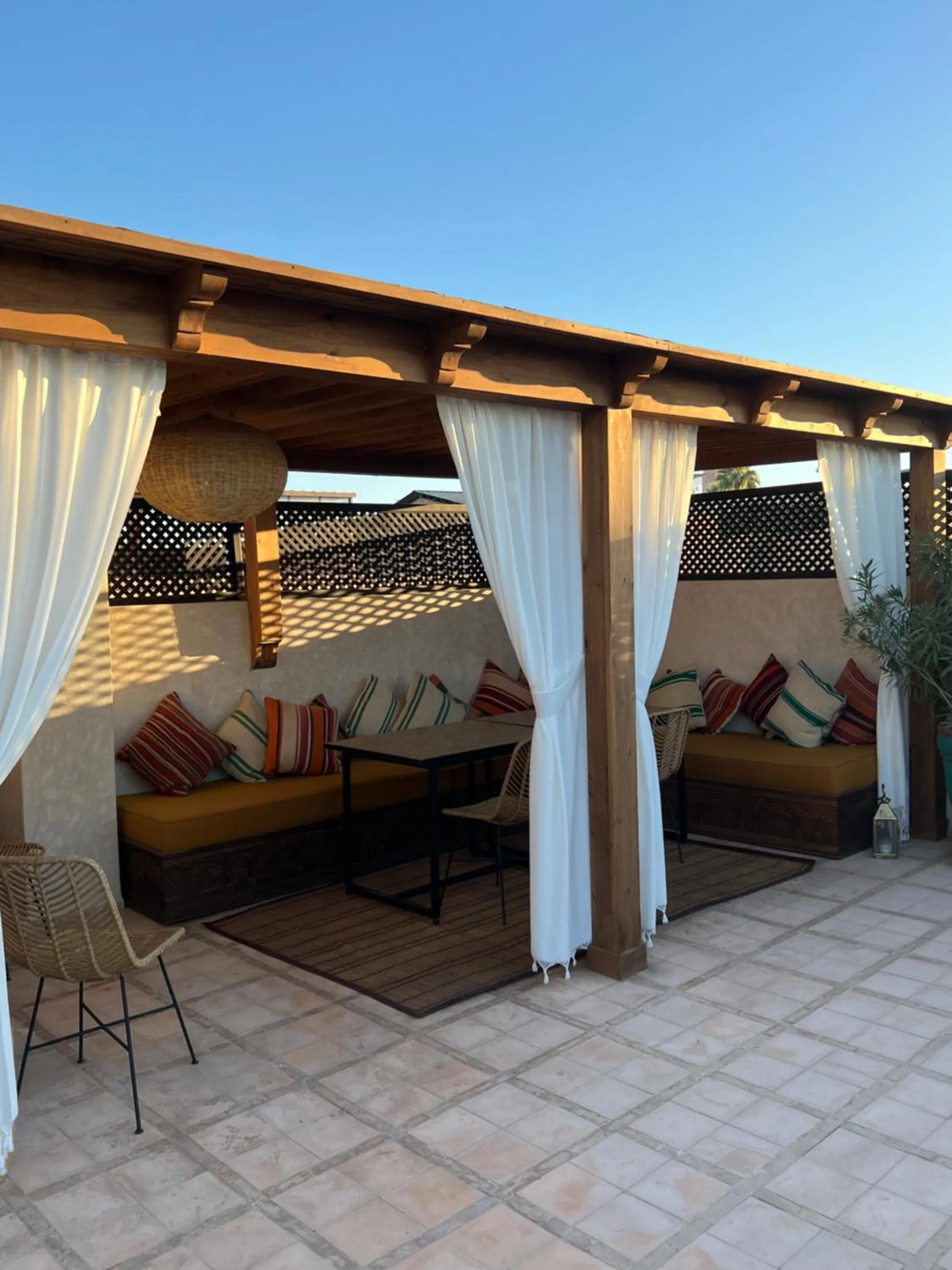 Balcony/Terrace in Riad Alena