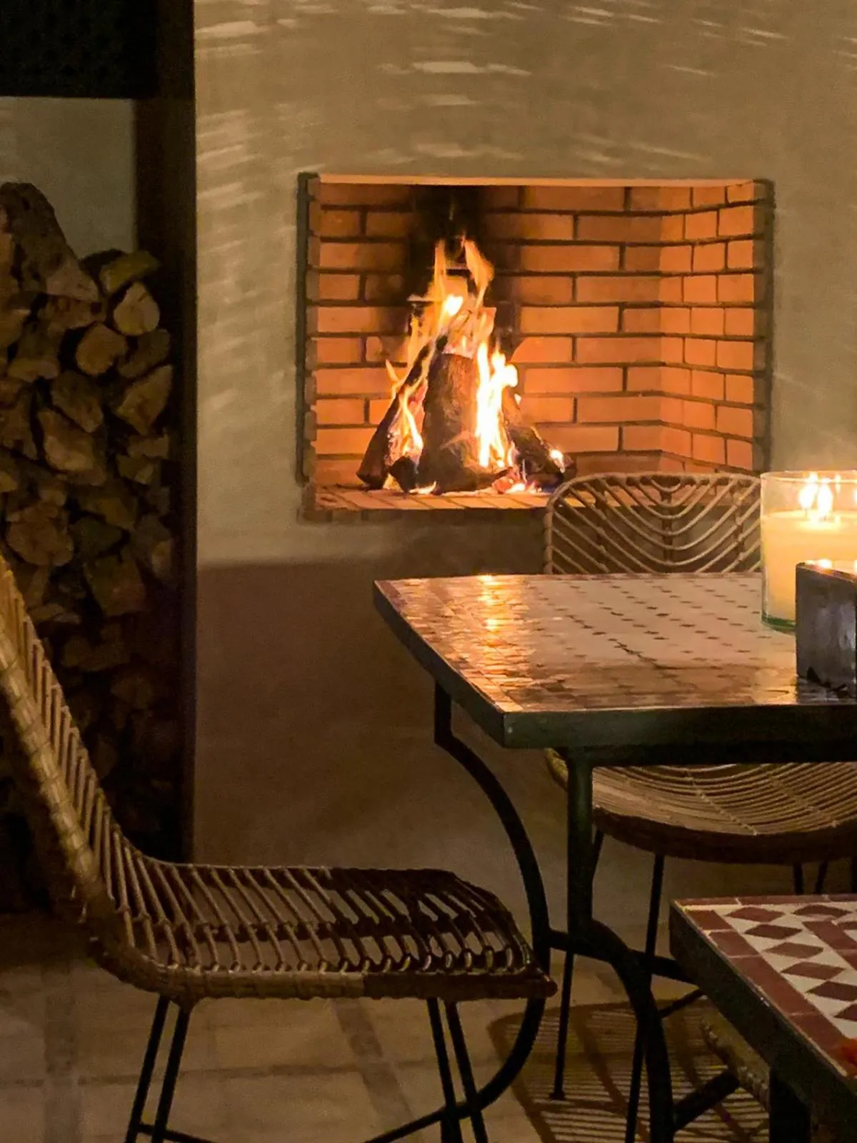 Balcony/Terrace in Riad Alena