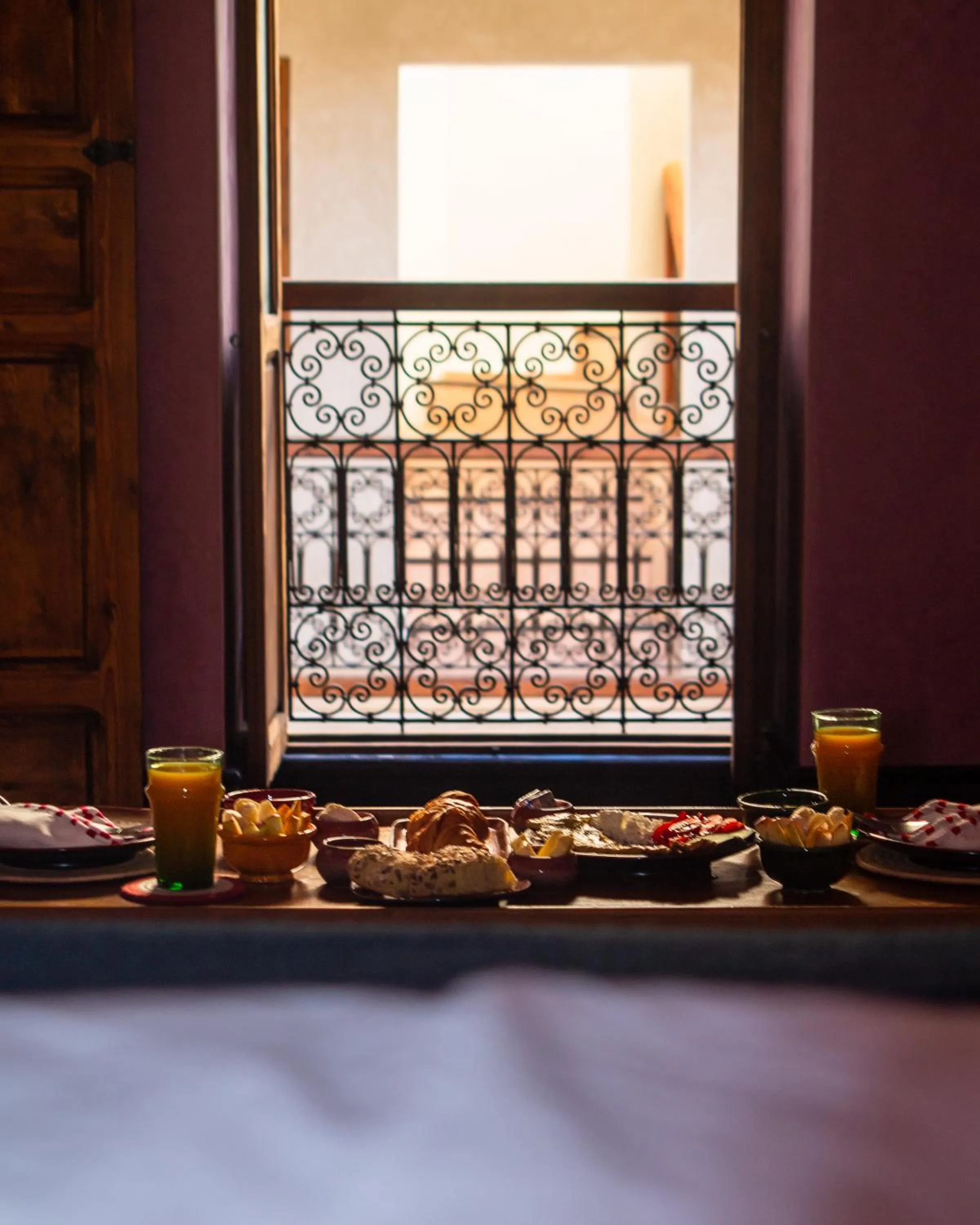 Food and drinks in Riad Alena