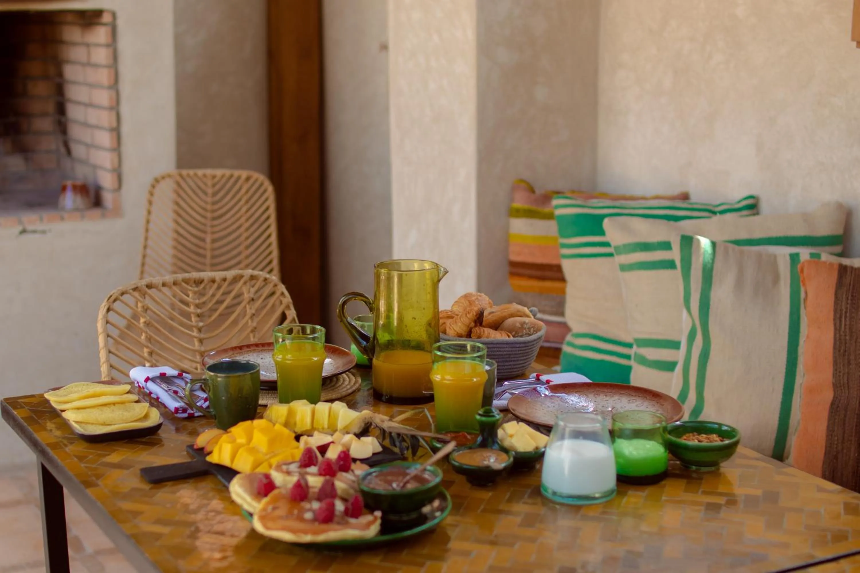 Breakfast in Riad Alena