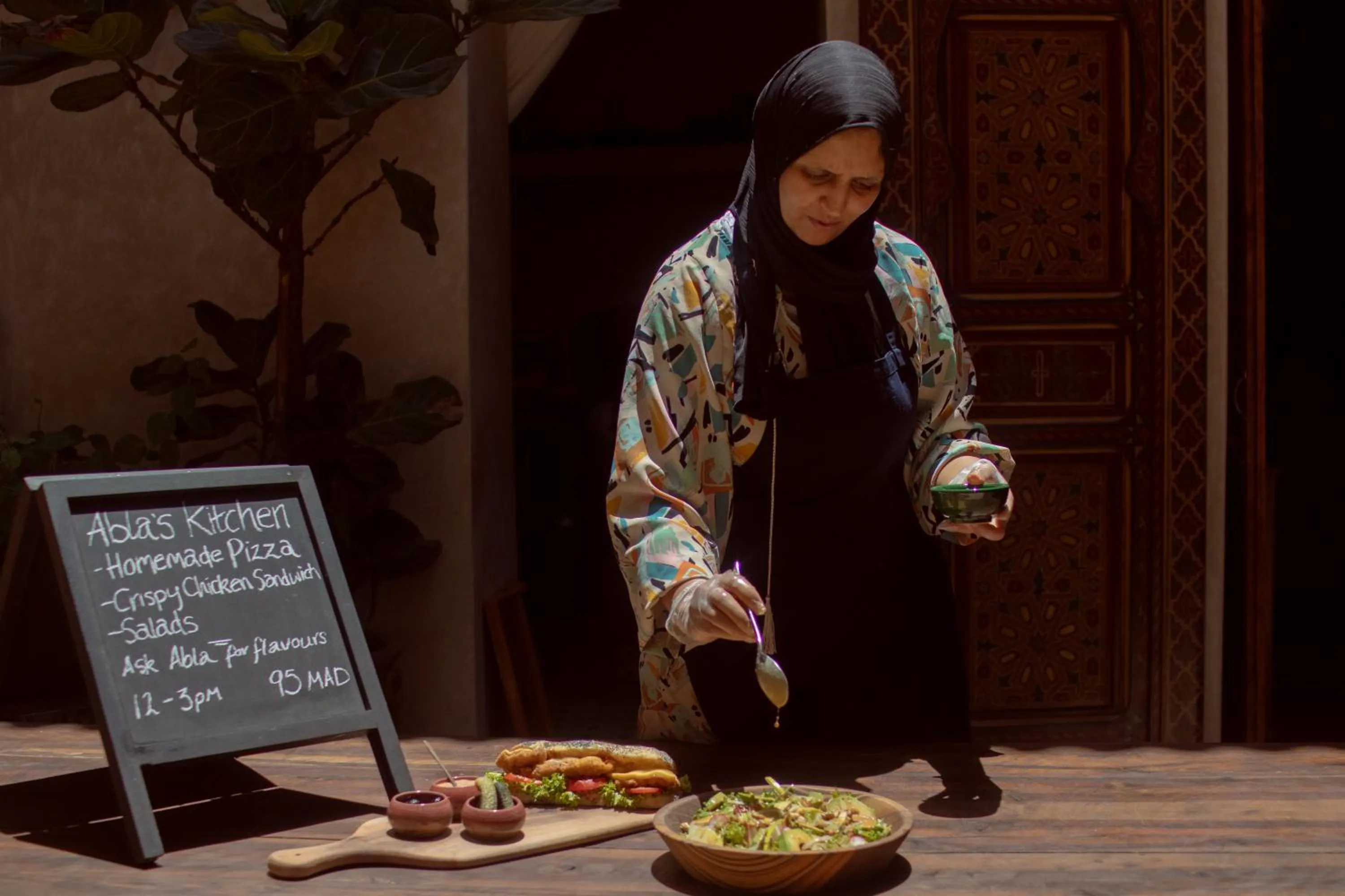 Food and drinks in Riad Alena