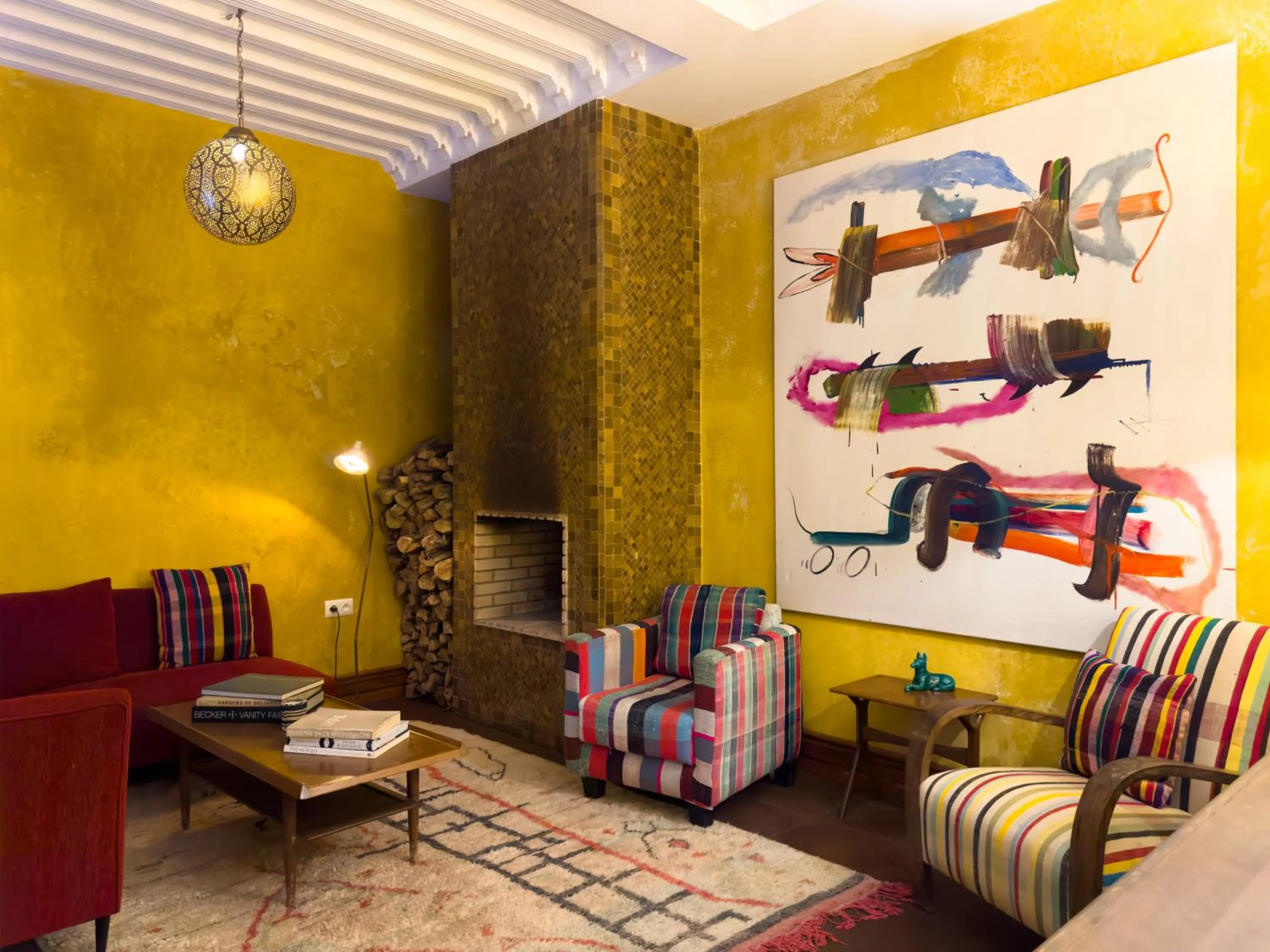 Living room in Riad Alena