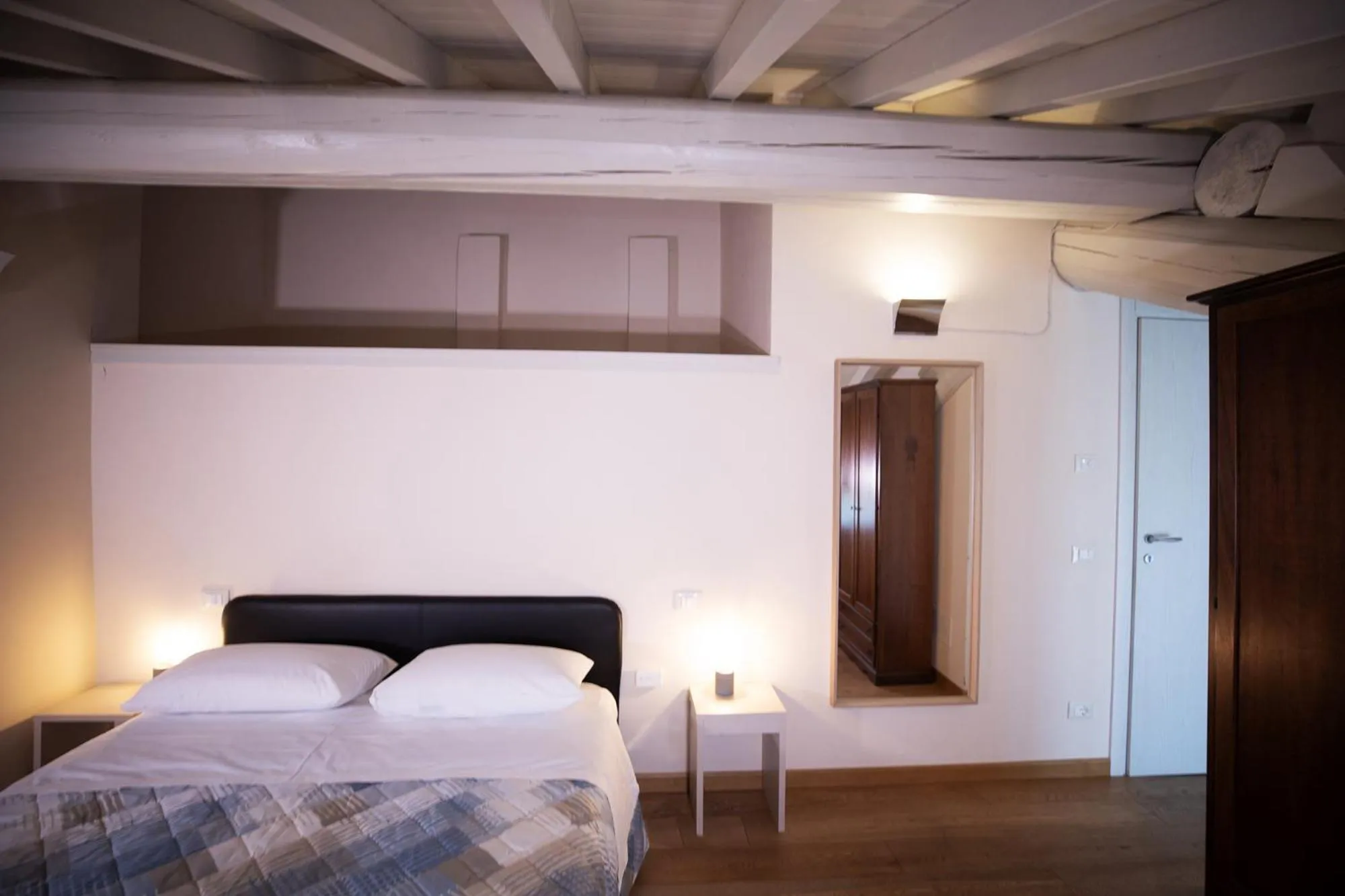 Bed in Relais La Rocca Solferino