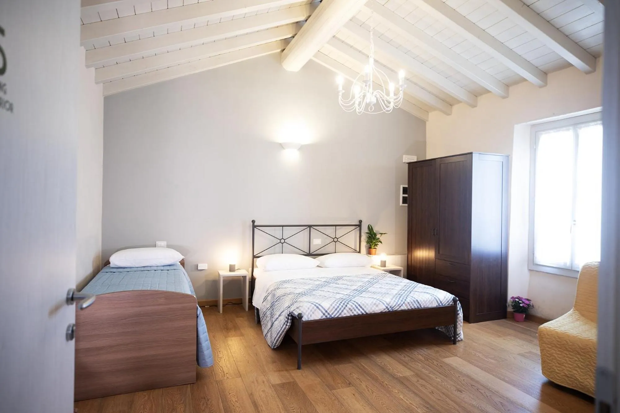 Bed in Relais La Rocca Solferino