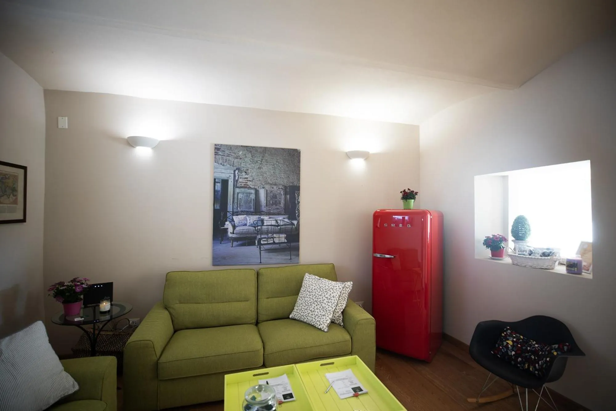 Living room in Relais La Rocca Solferino