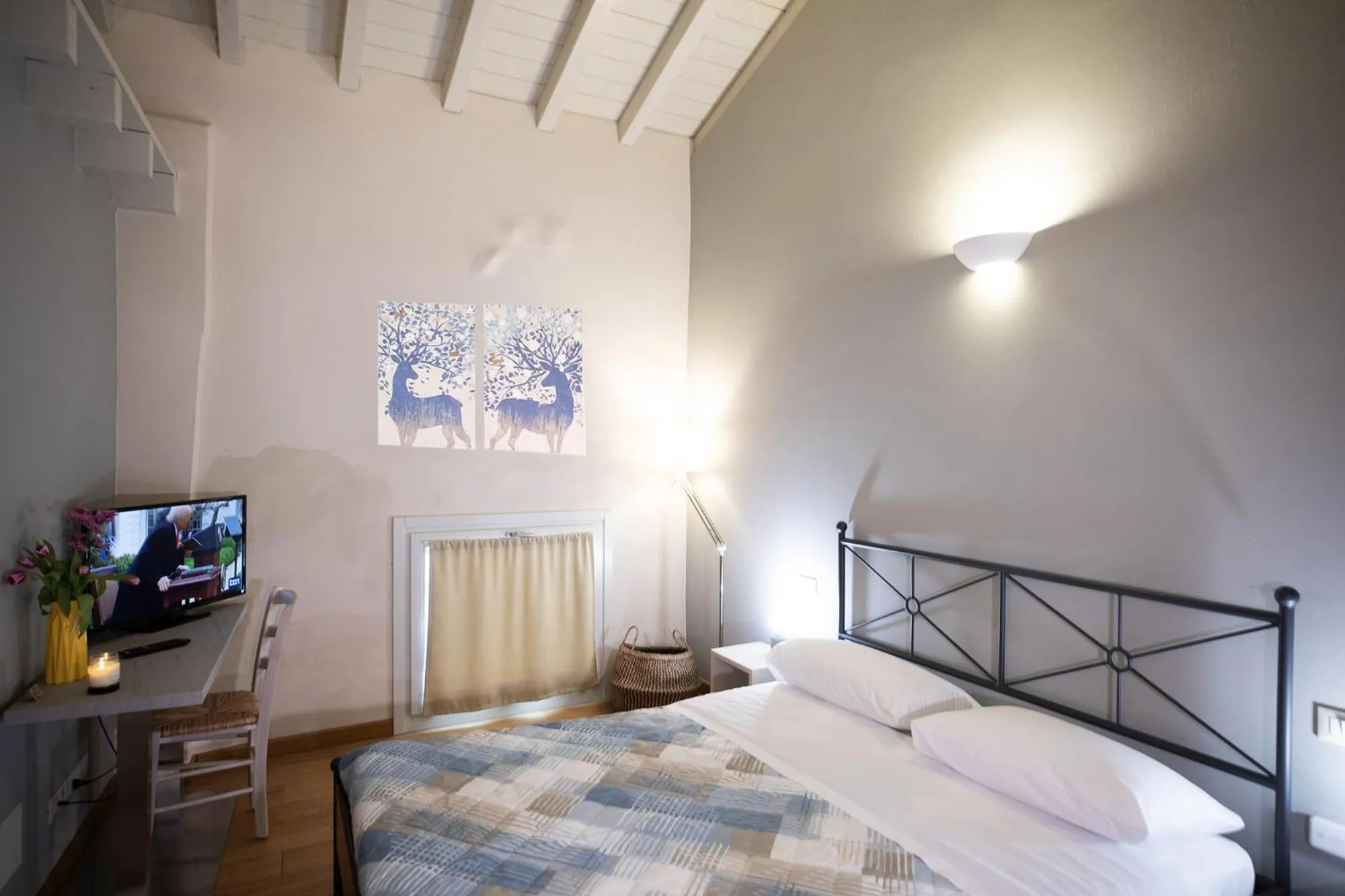 Bed in Relais La Rocca Solferino