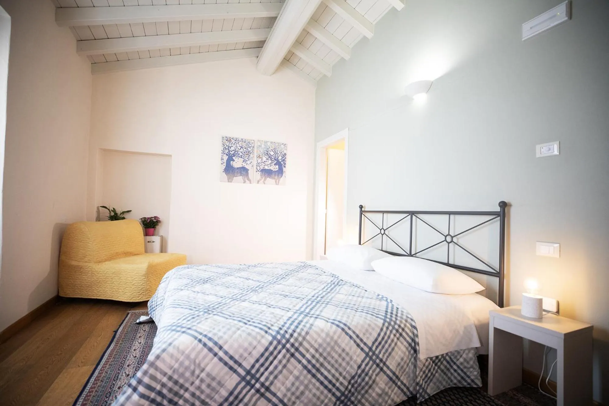 Bed in Relais La Rocca Solferino