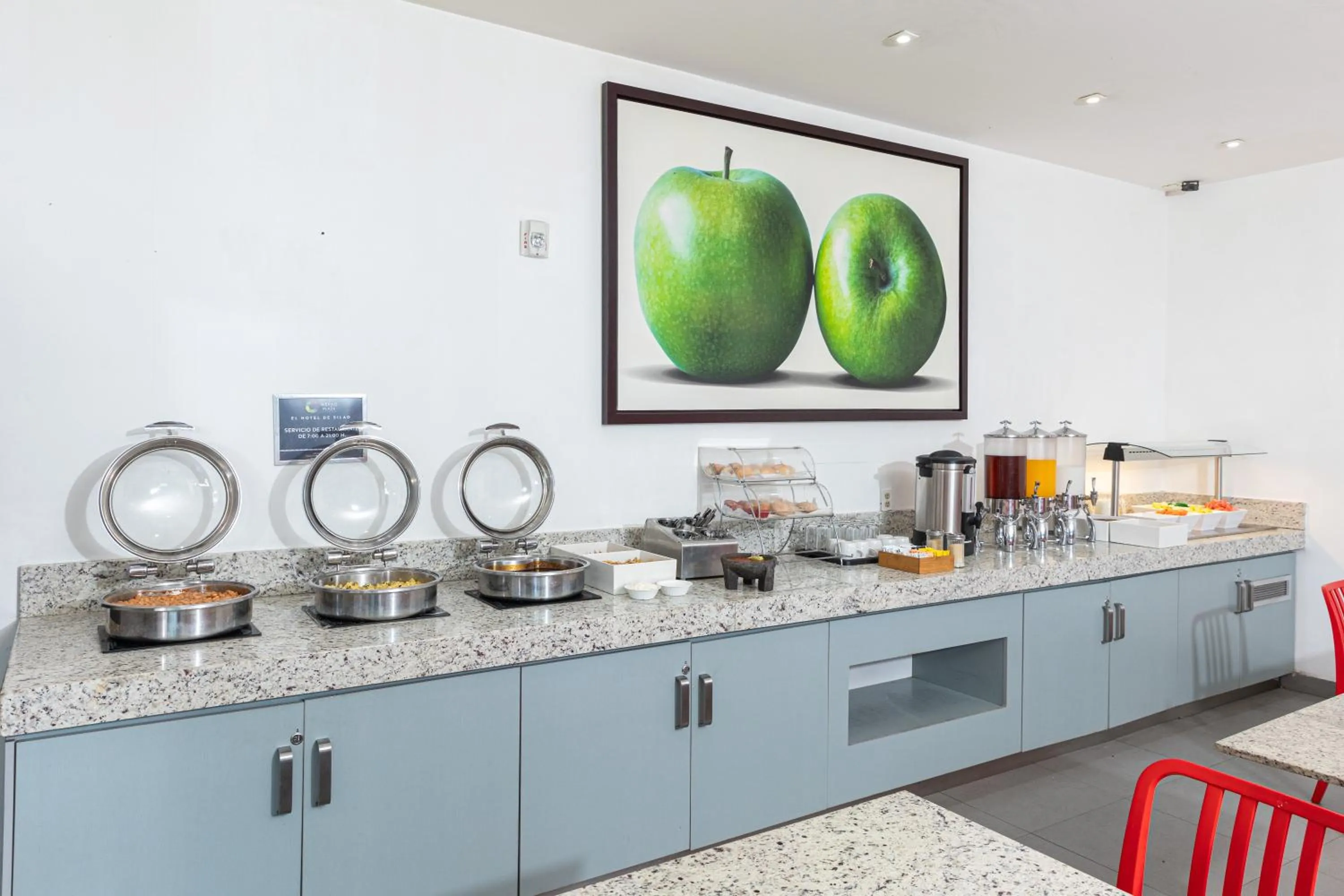 Breakfast in Hotel México Plaza Silao Aeropuerto