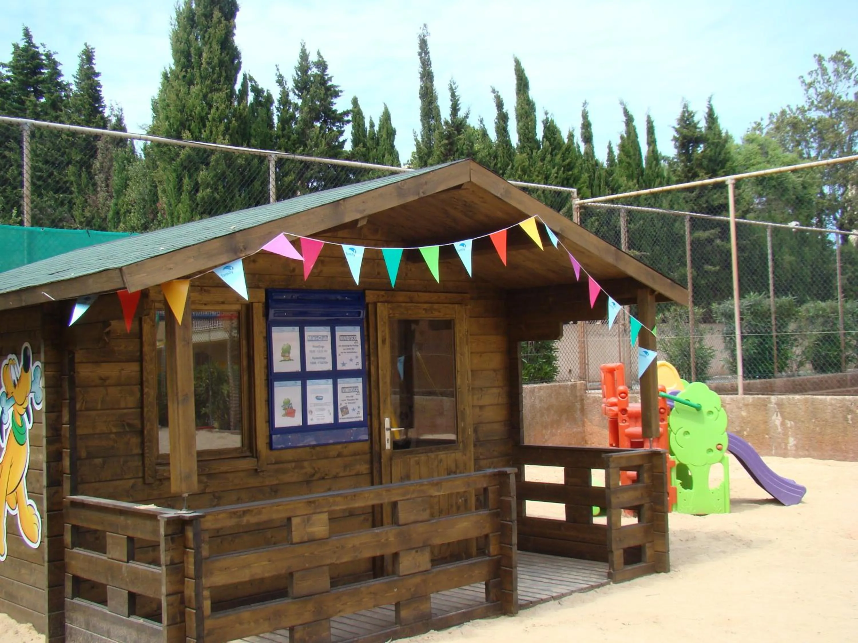 Children play ground in Club Simó