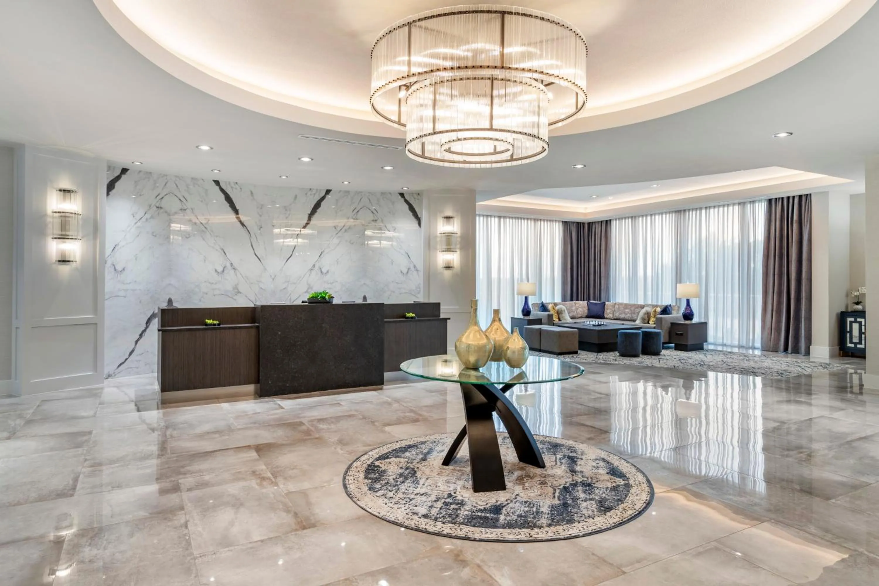 Lobby or reception in Cambria Hotel Austin Uptown near the Domain