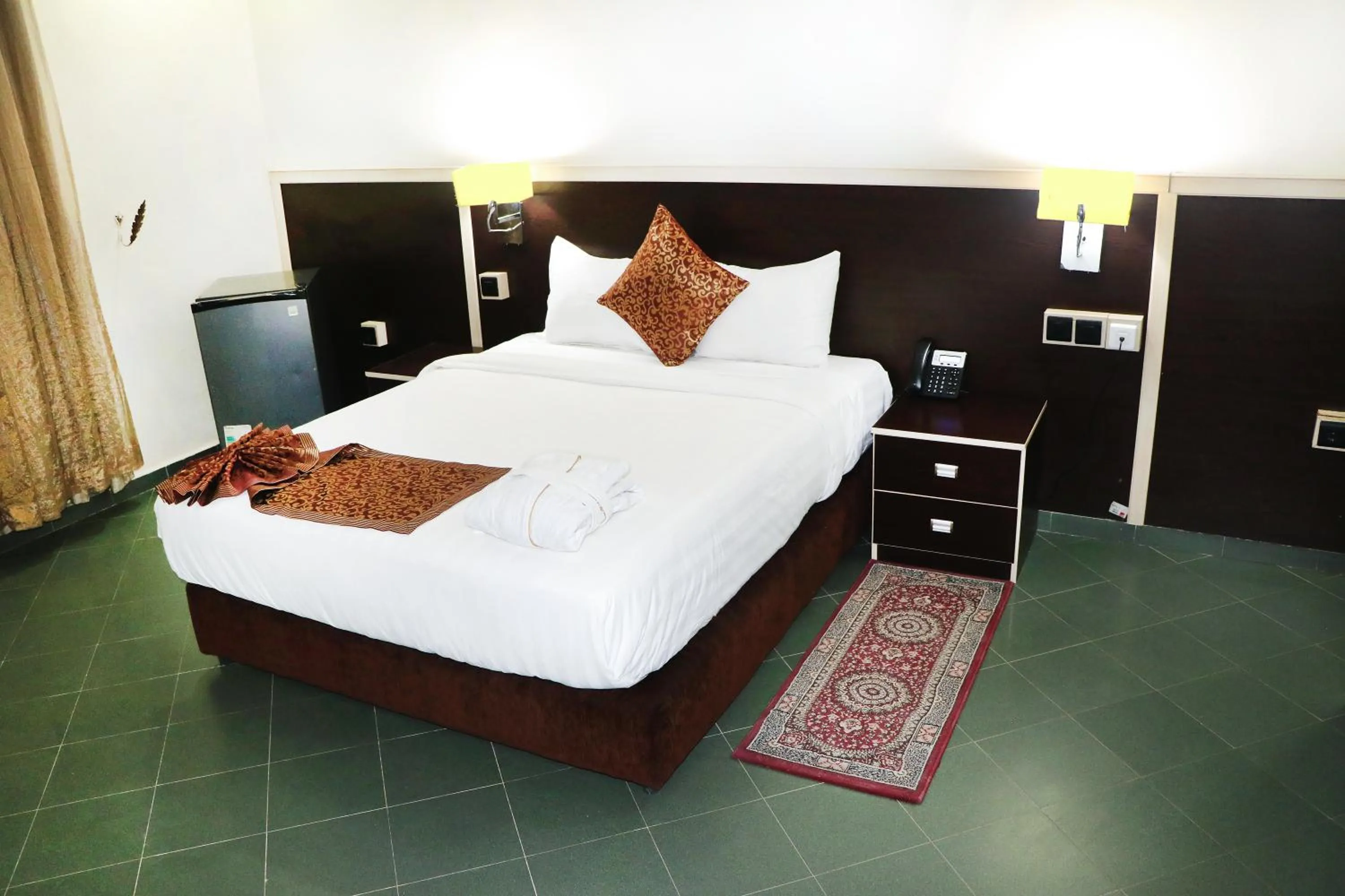 Bed in Hôtel Hayatt