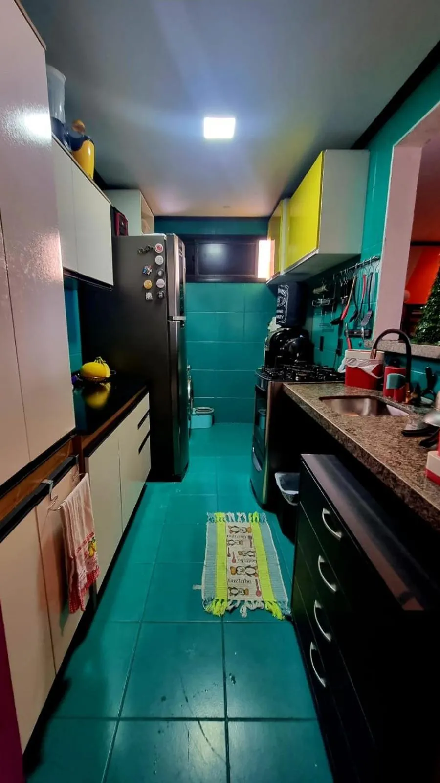 Kitchen or kitchenette in Hotel Ocean View Residence