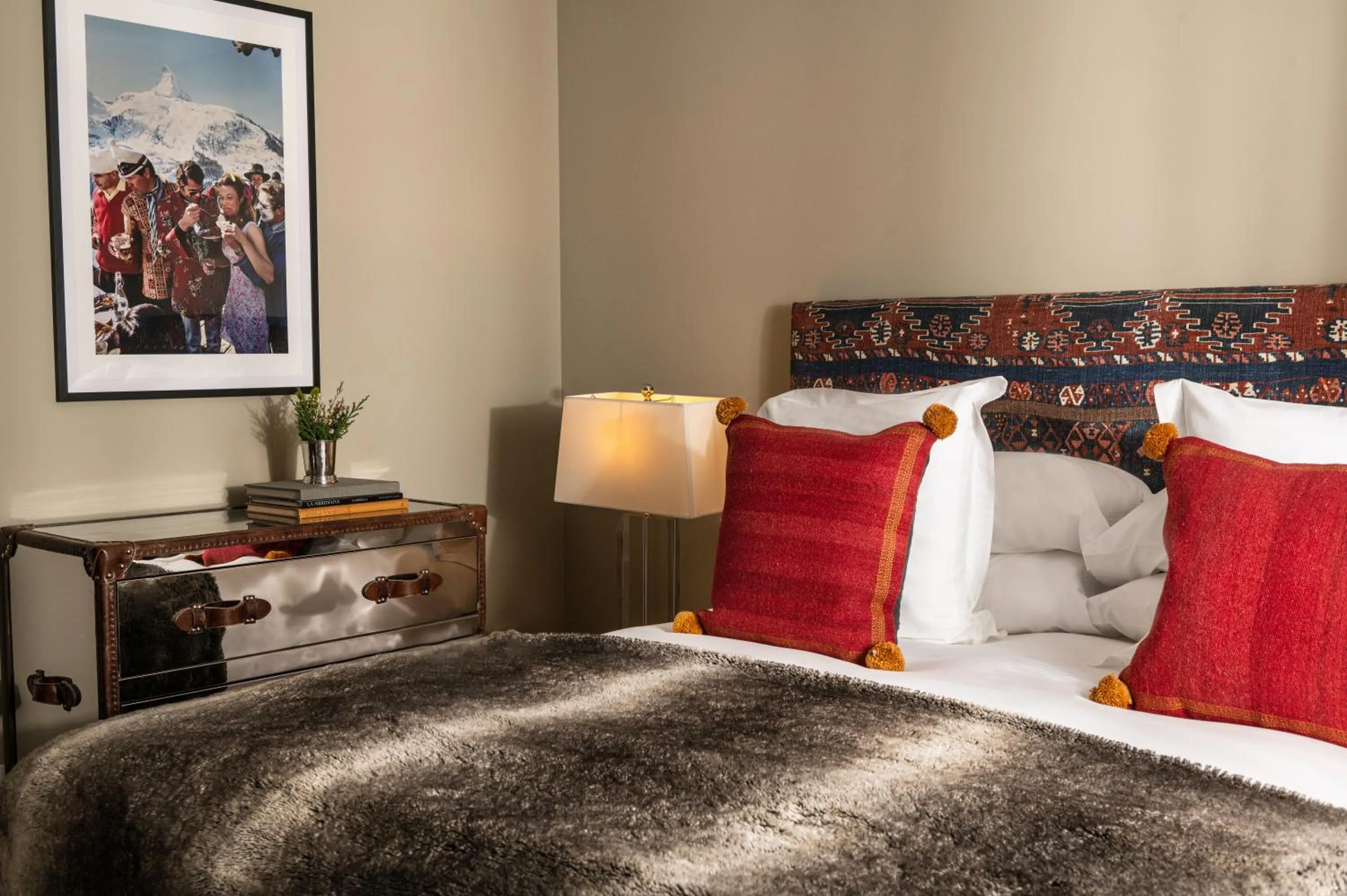 Bed in Hotel Maribel