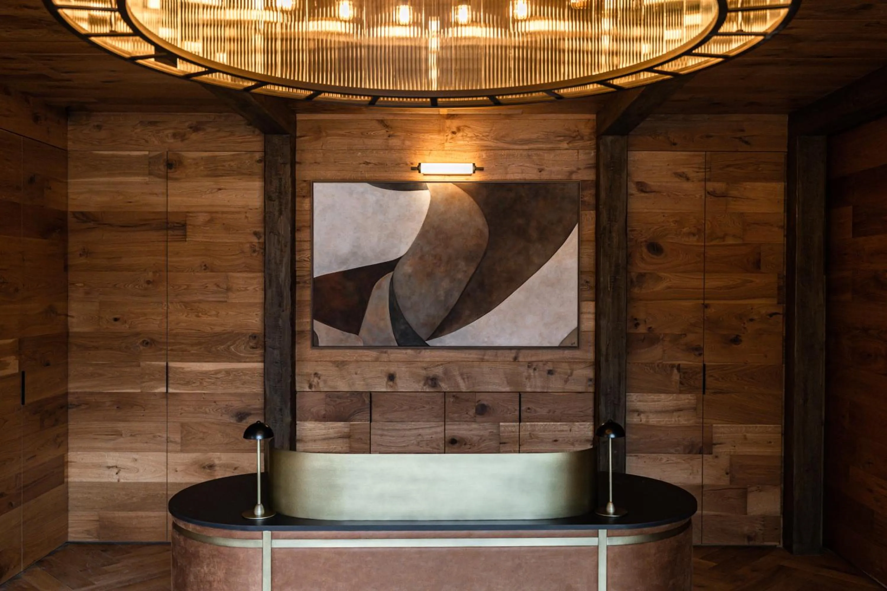 Lobby or reception in Hotel Maribel