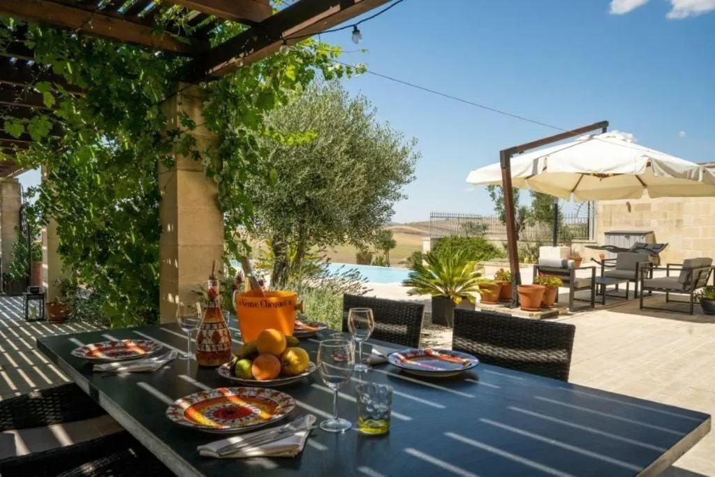 Patio in Villa Matera