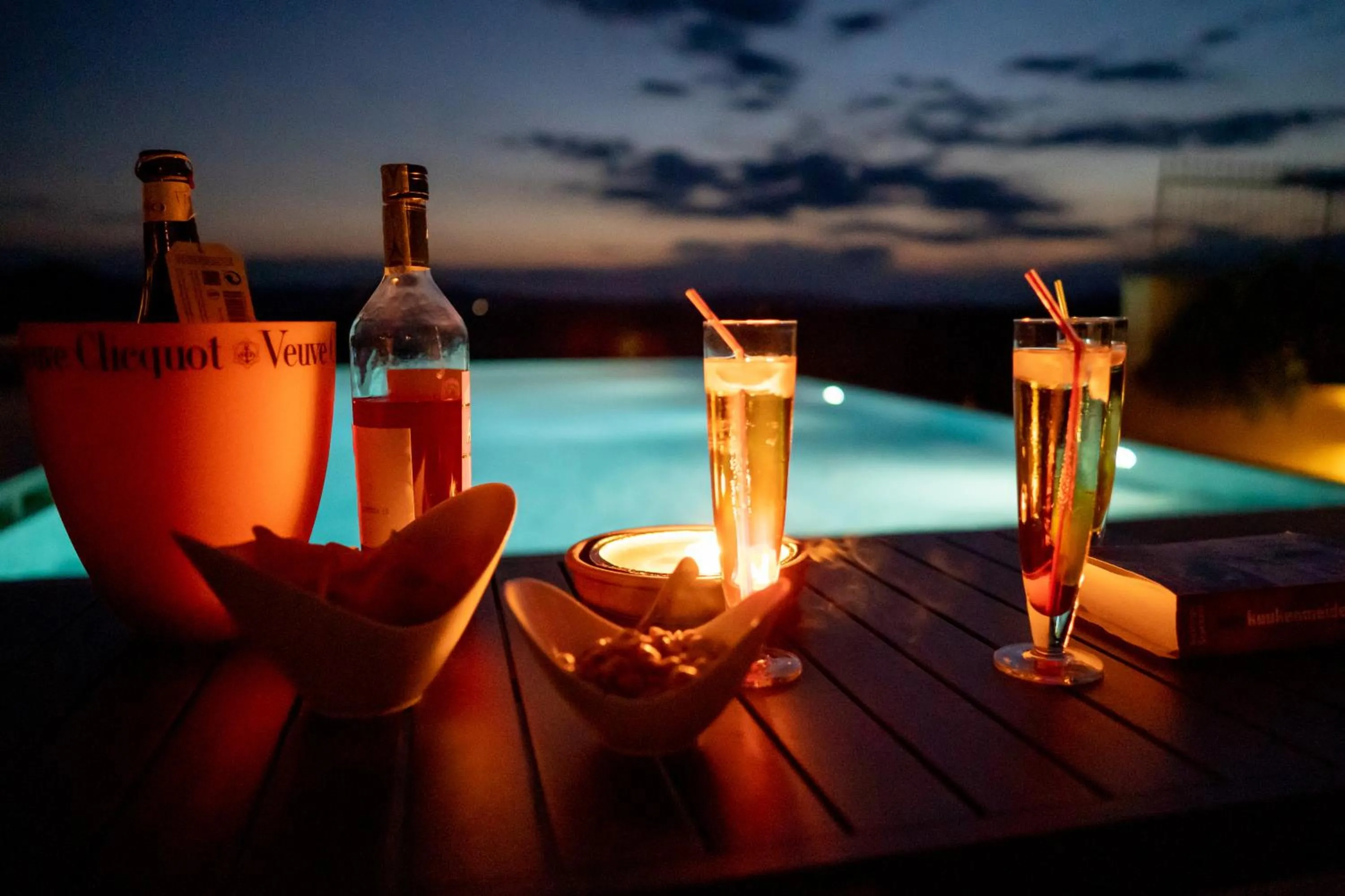 Night in Villa Matera