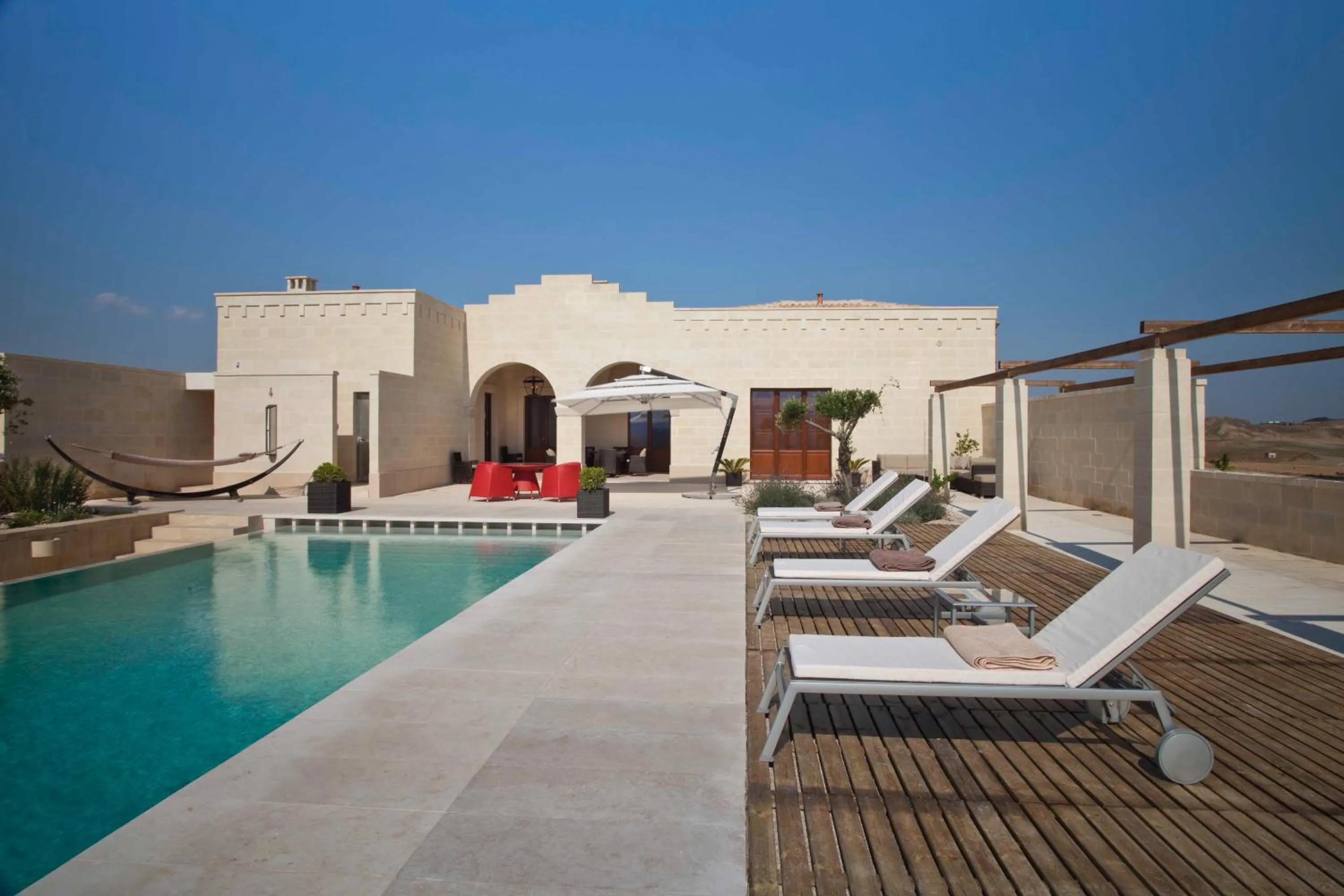 Patio in Villa Matera