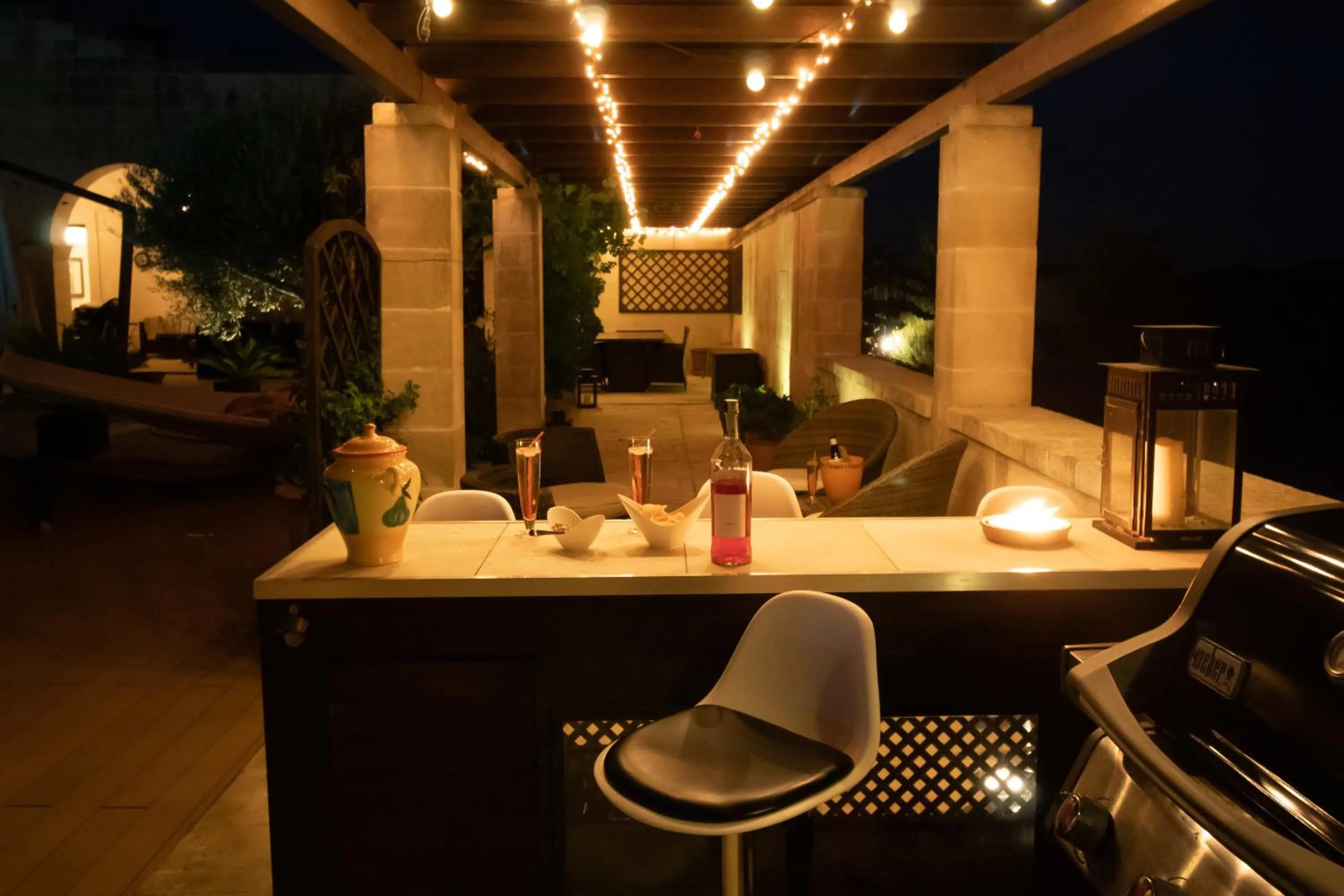 Lounge or bar in Villa Matera