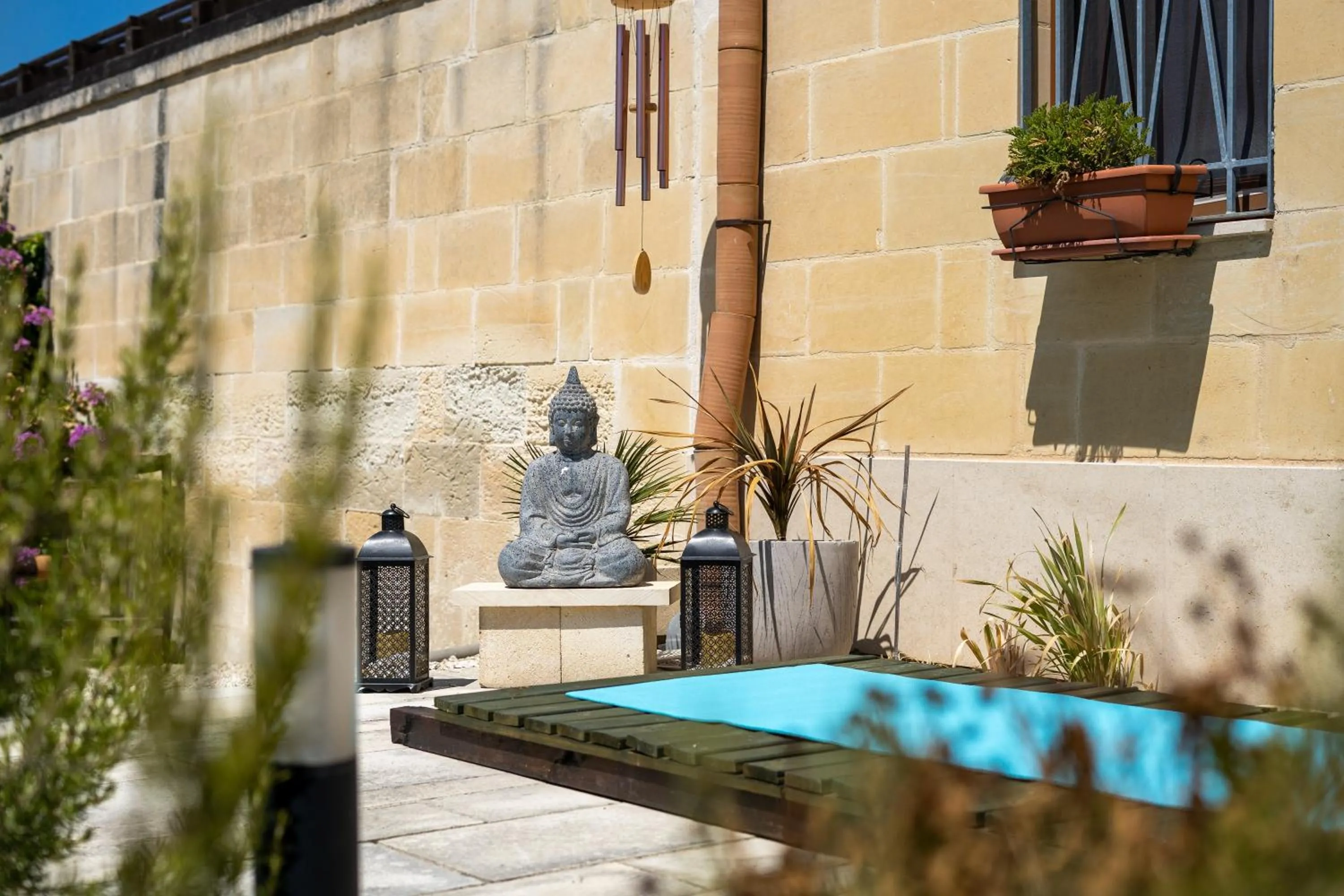 Patio in Villa Matera