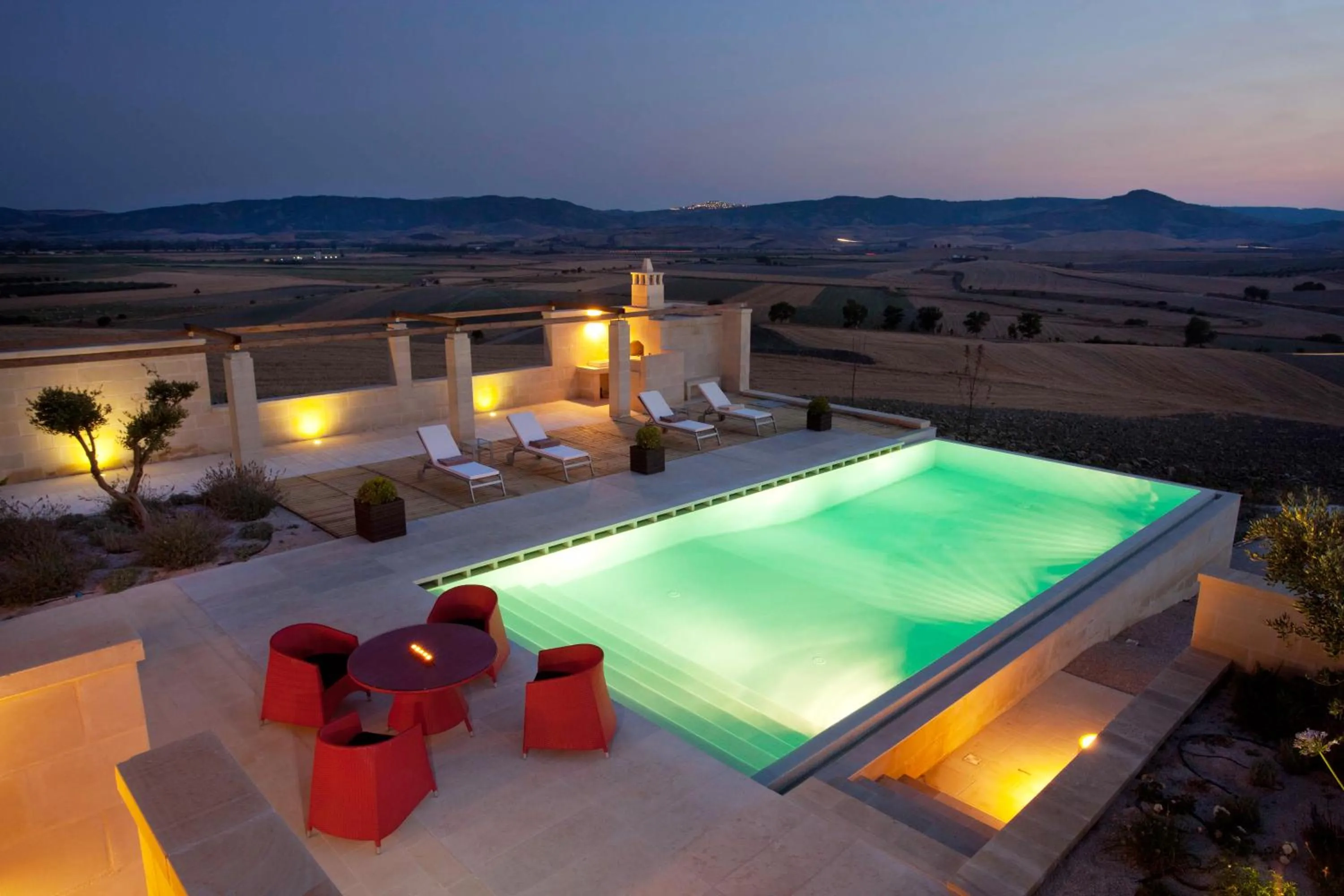 Patio in Villa Matera