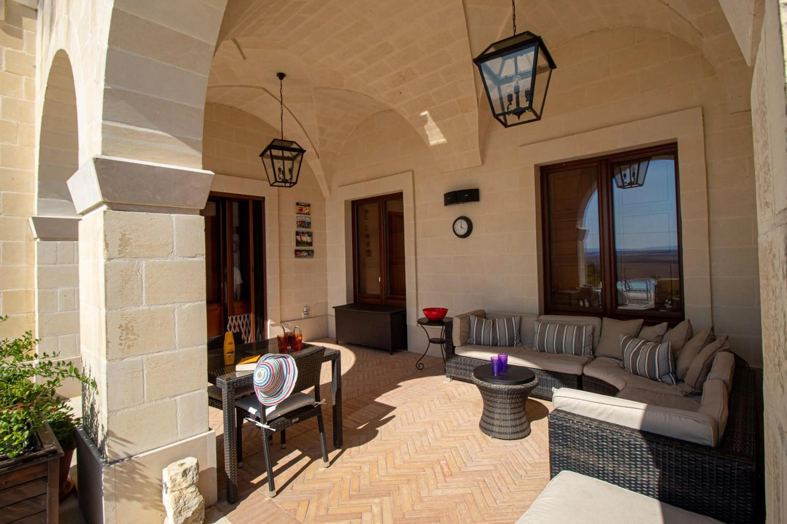 Patio in Villa Matera