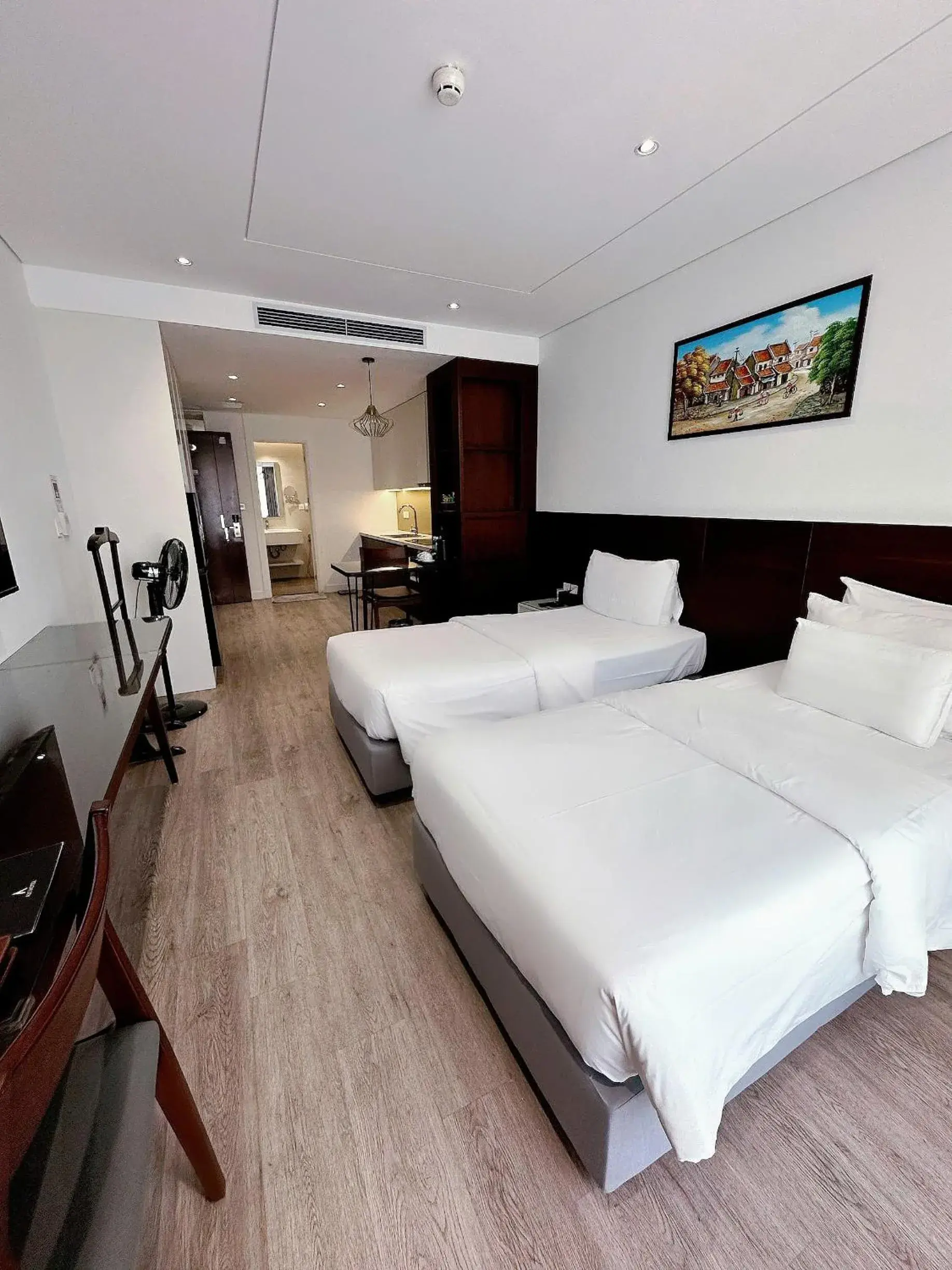 Large Twin Room - single occupancy in A25 Hotel - 18 Nguyễn Hy Quang Large Twin Room - single occupancy in A25 Hotel - 18 Nguyễn Hy Quang