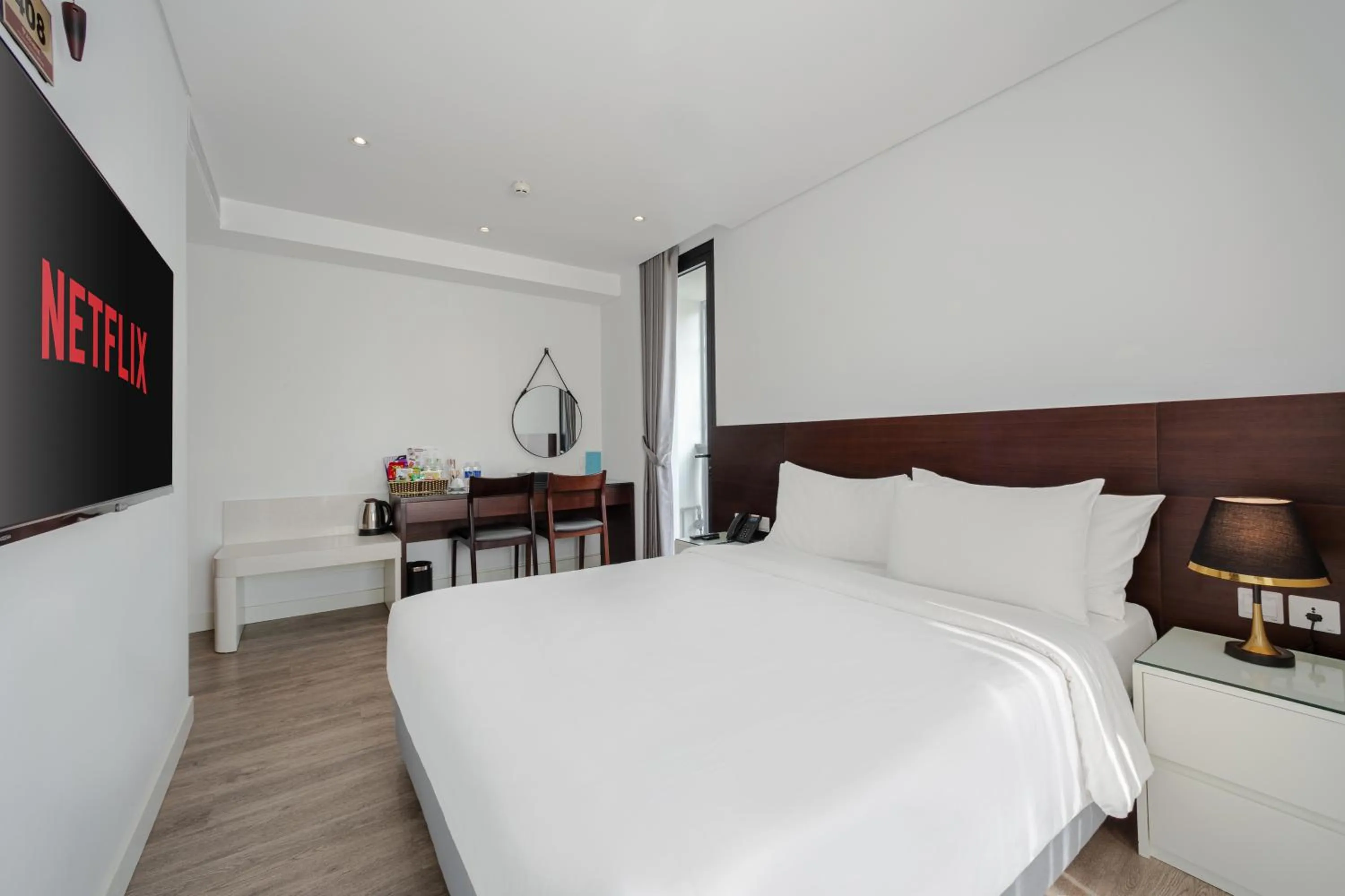 Bed in A25 Hotel - 18 Nguyễn Hy Quang
