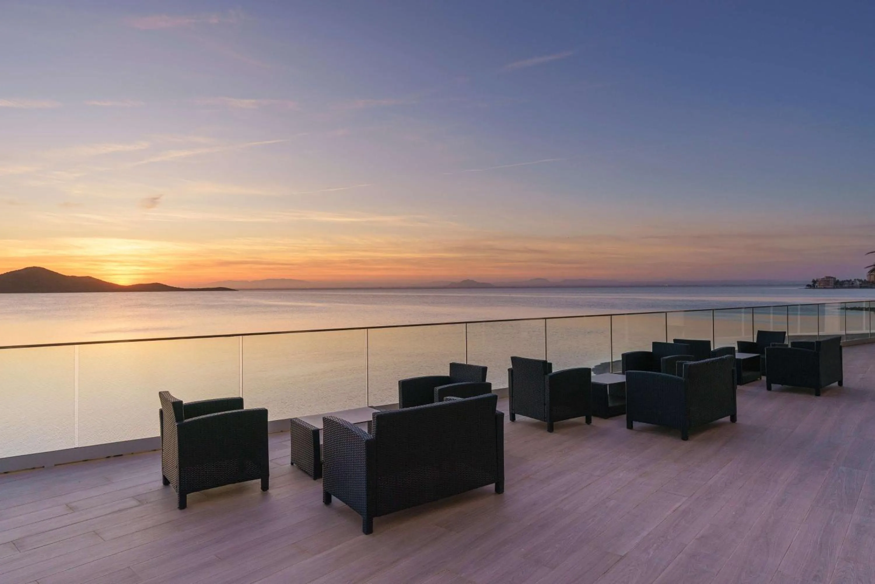 Balcony/Terrace in AluaSun Doblemar