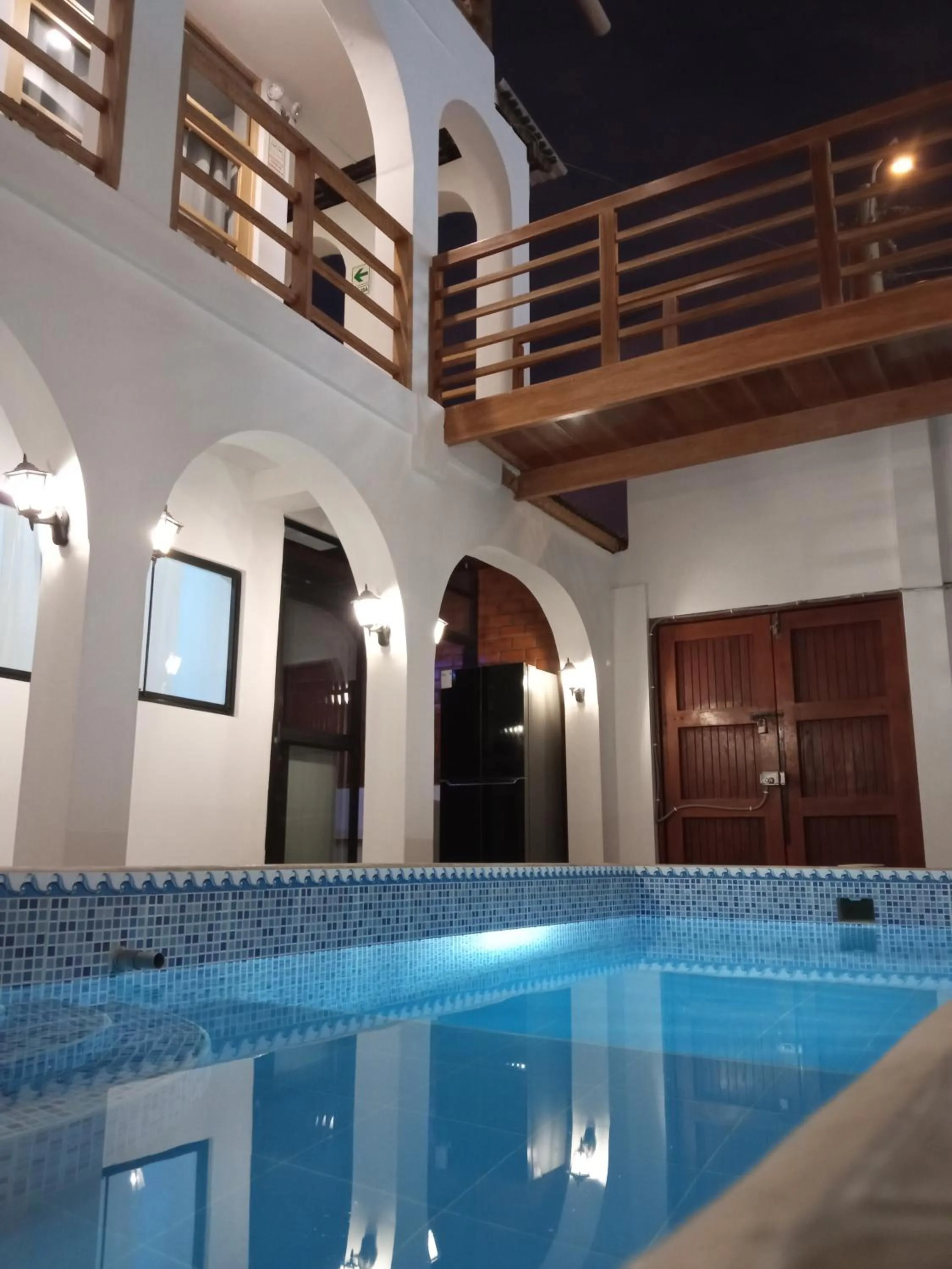 Pool view in Gamora Hotel Playa