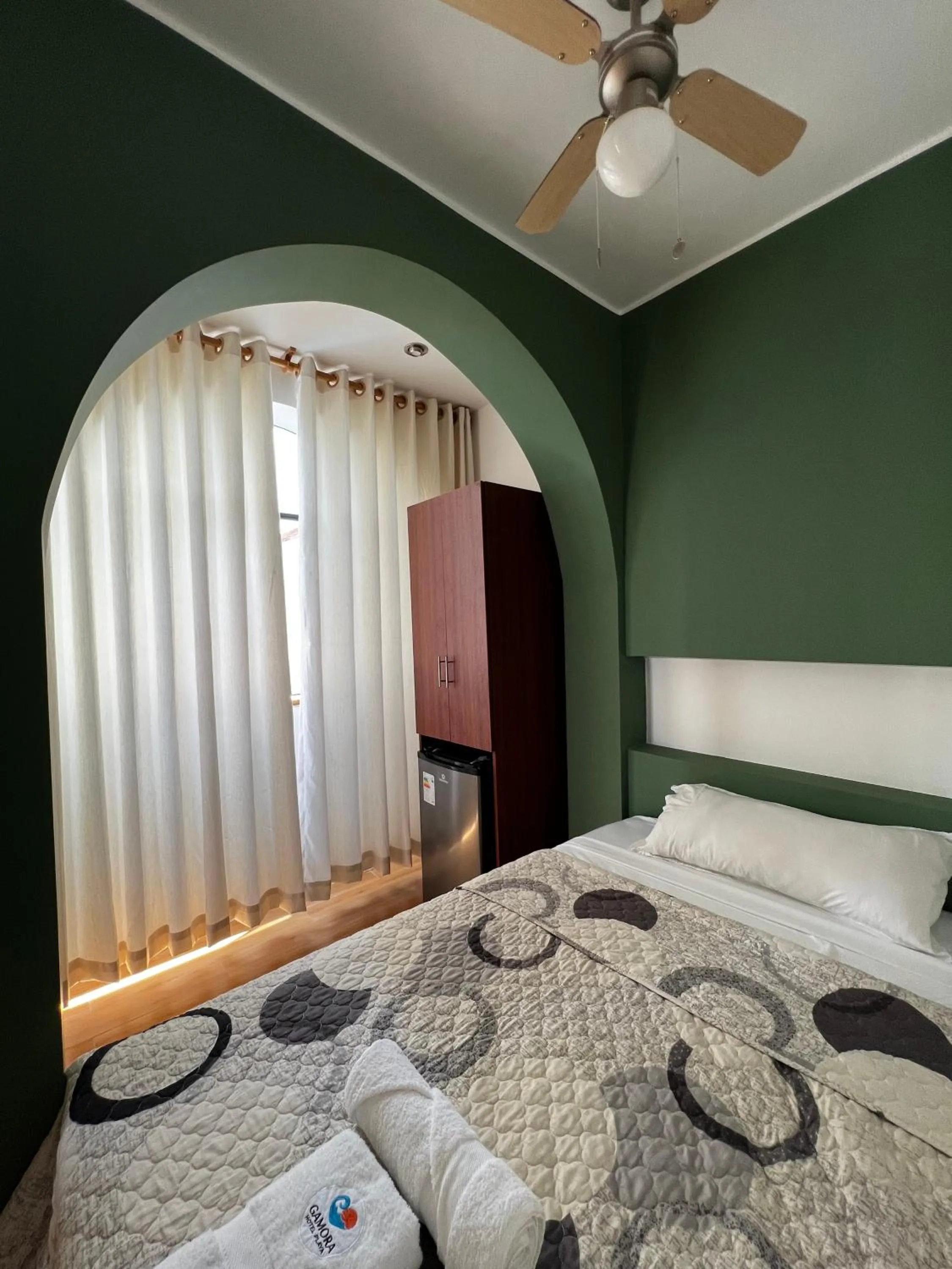 Bed in Gamora Hotel Playa