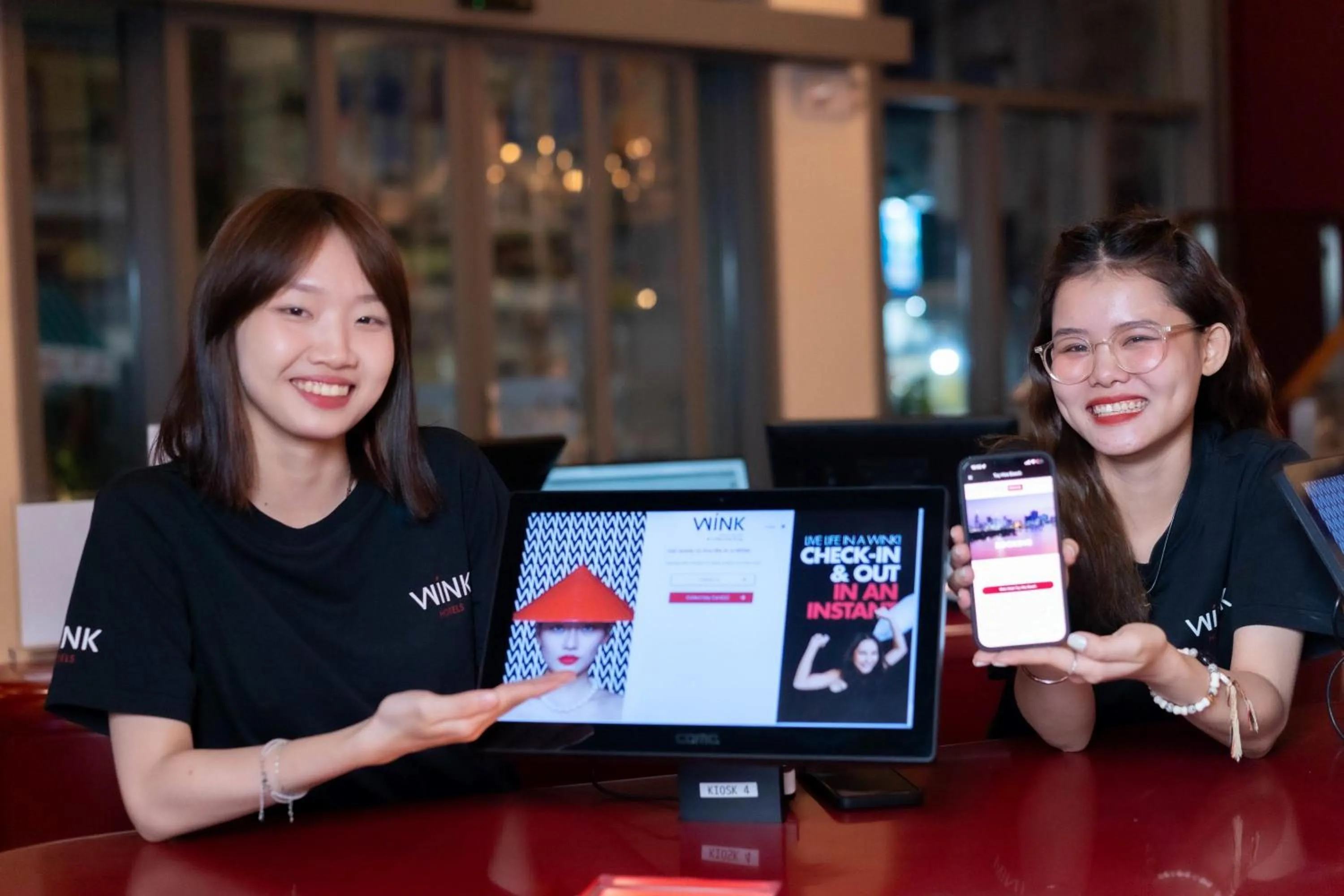 Staff in Wink Icon Hotel Danang Riverside - 24hrs Stay & Rooftop Pool Bar