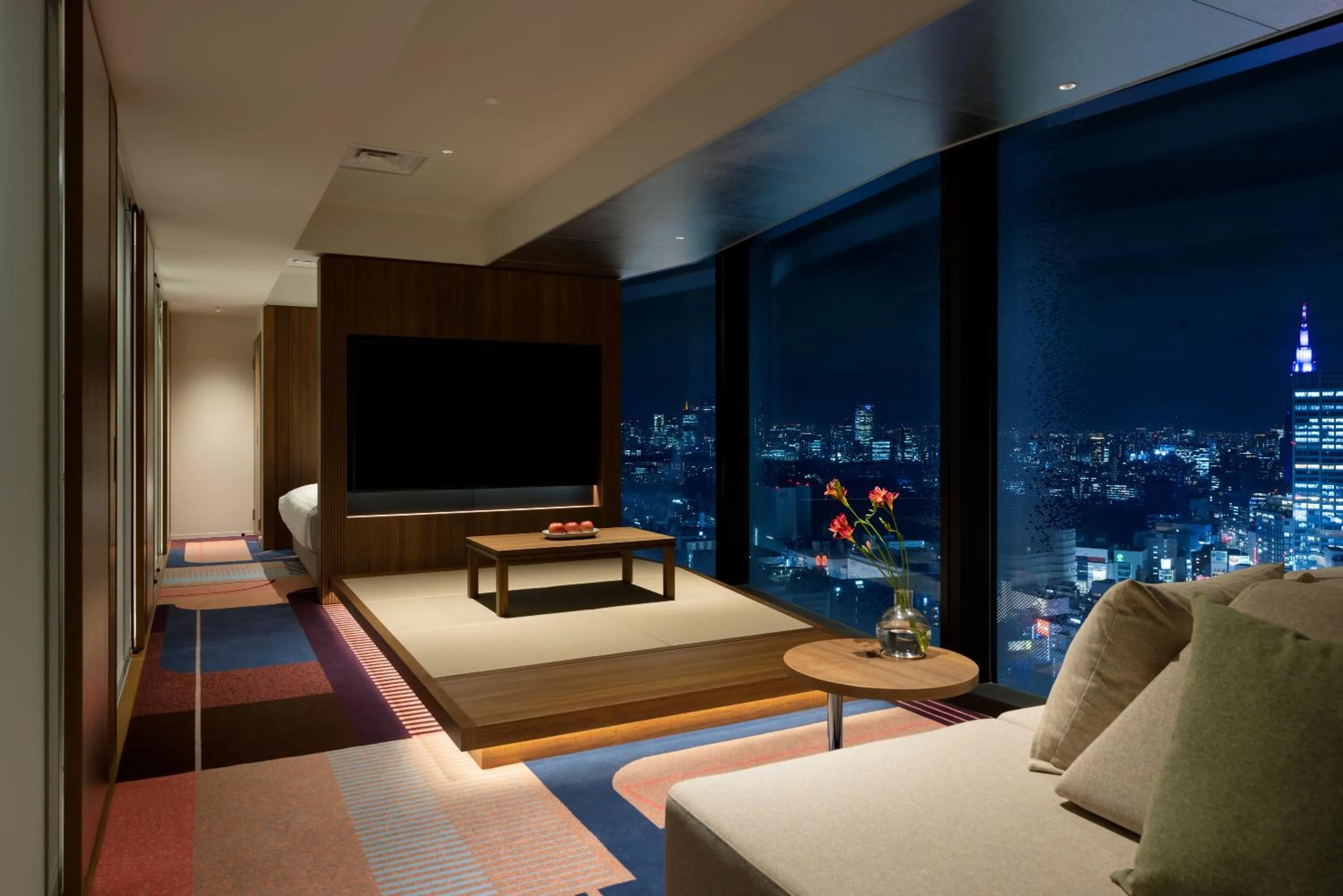 Living room in HOTEL GROOVE SHINJUKU, A PARKROYAL Hotel
