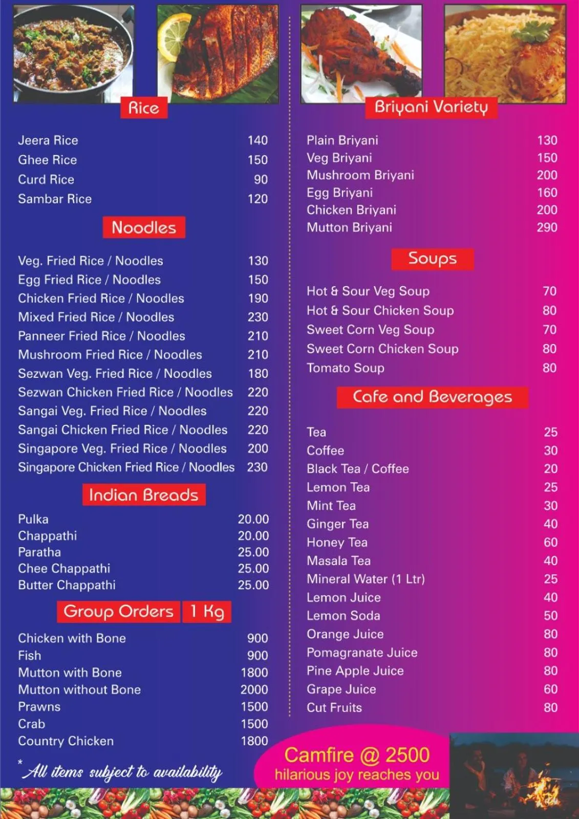 Restaurant/places to eat in Edassery Cokkers tower