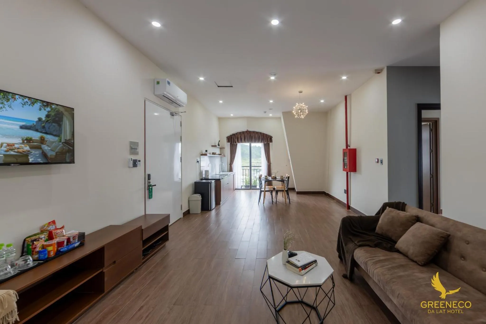 Living room in GREENECO DA LAT HOTEL - Khách sạn Green Eco Đà Lạt