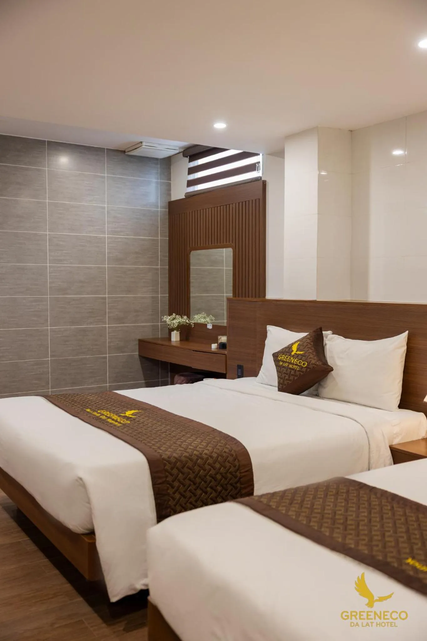 Bedroom, Bed in GREENECO DA LAT HOTEL - Khách sạn Green Eco Đà Lạt