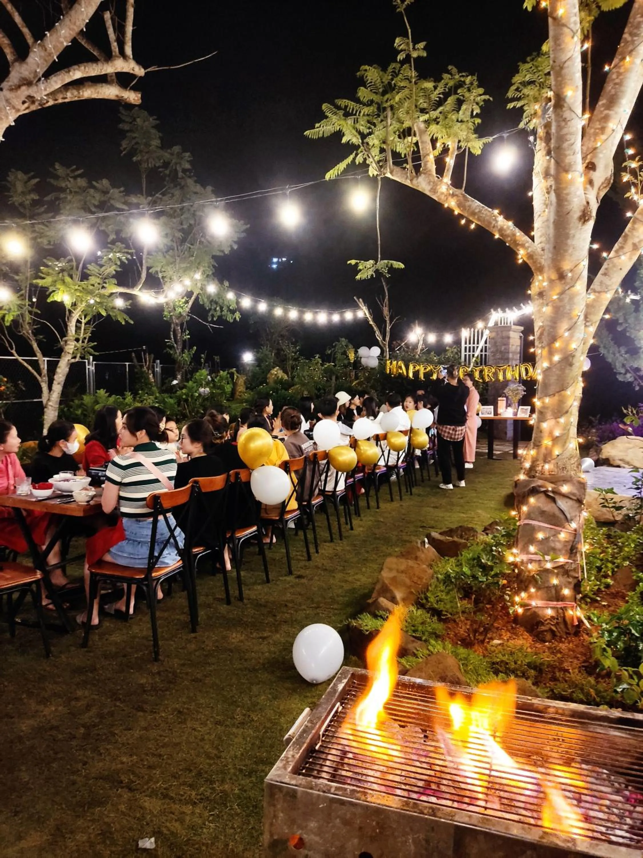 BBQ facilities in GREENECO DA LAT HOTEL - Khách sạn Green Eco Đà Lạt