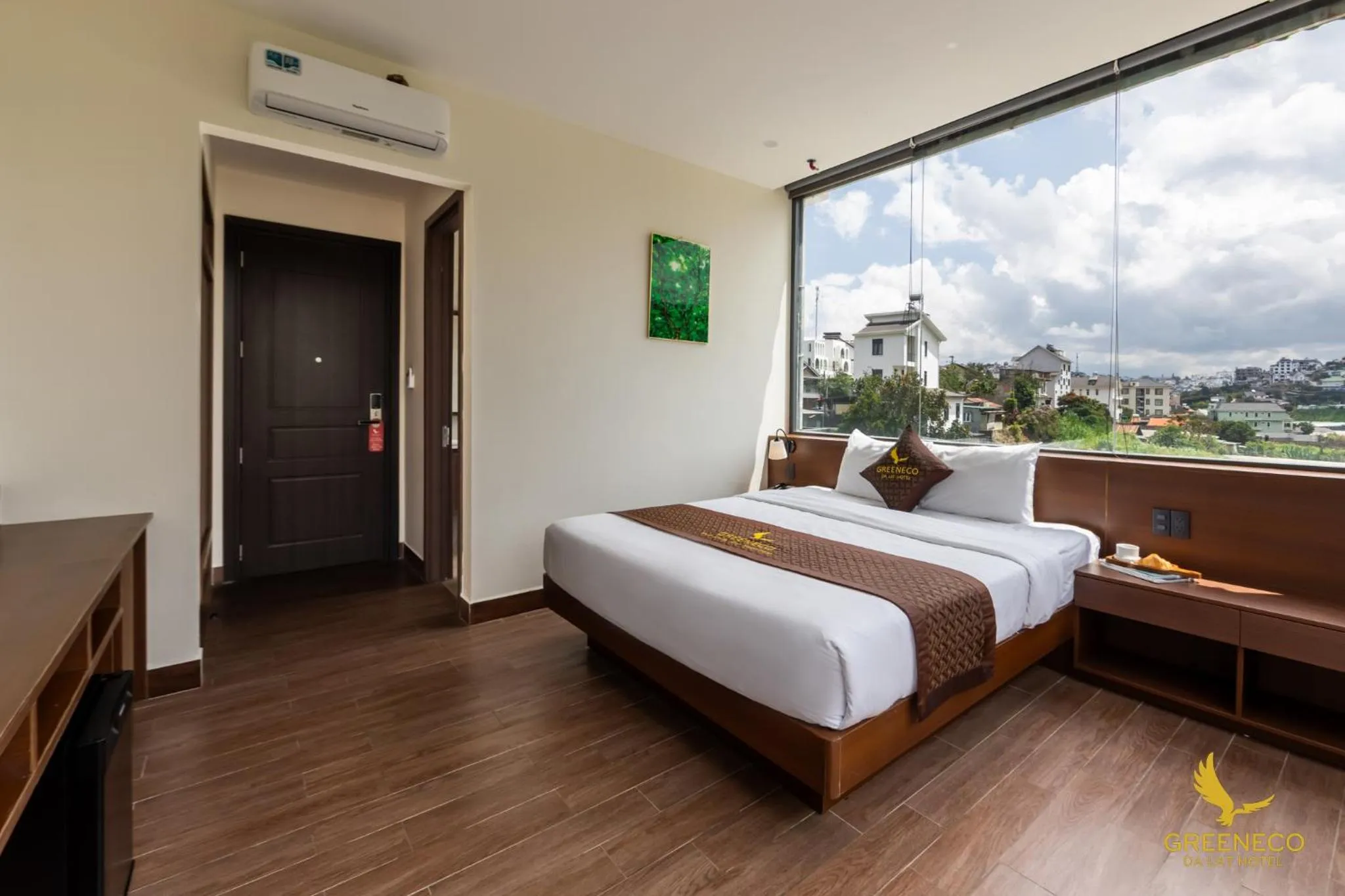 Bedroom, Bed in GREENECO DA LAT HOTEL - Khách sạn Green Eco Đà Lạt