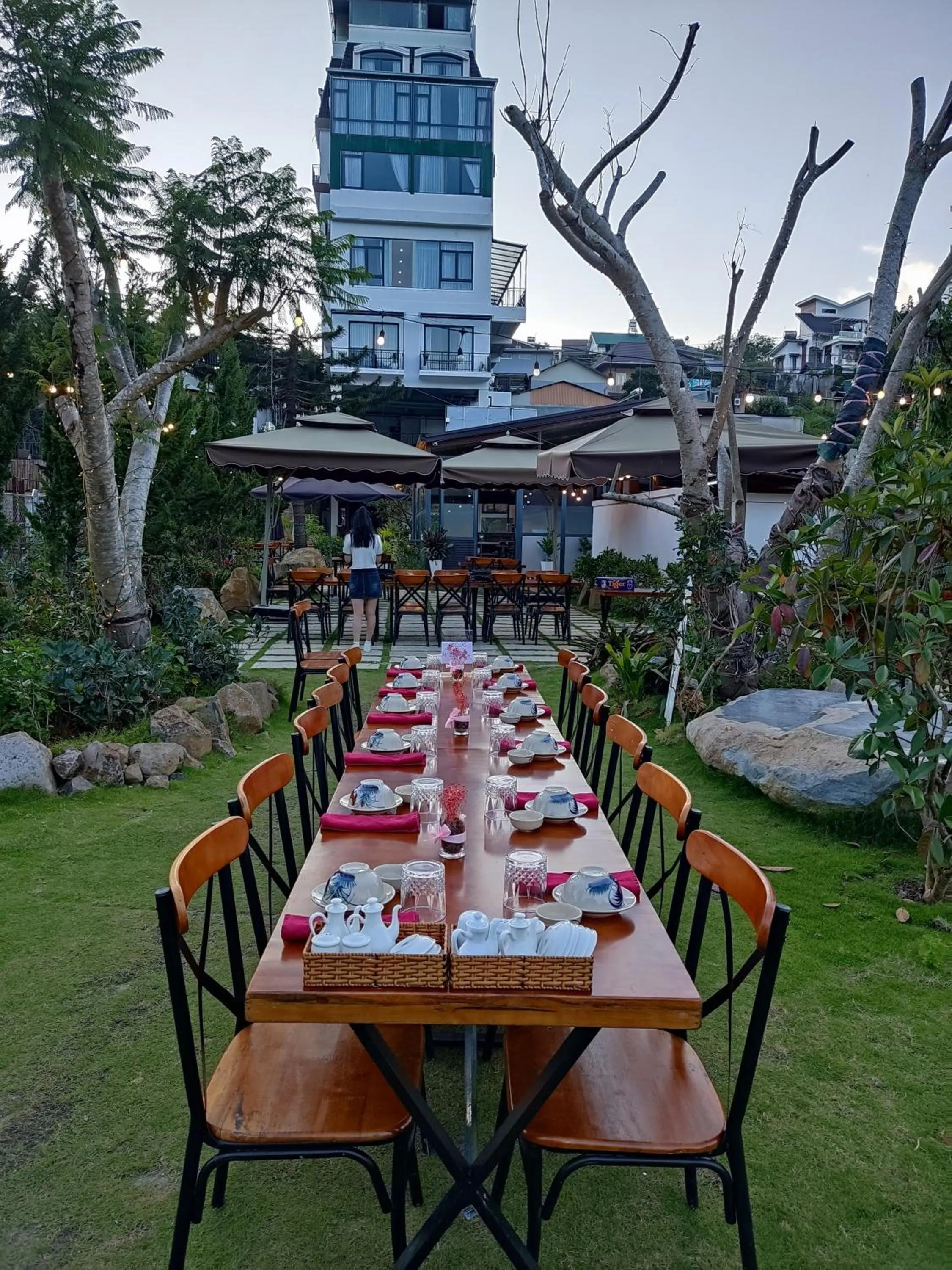 Garden in GREENECO DA LAT HOTEL - Khách sạn Green Eco Đà Lạt