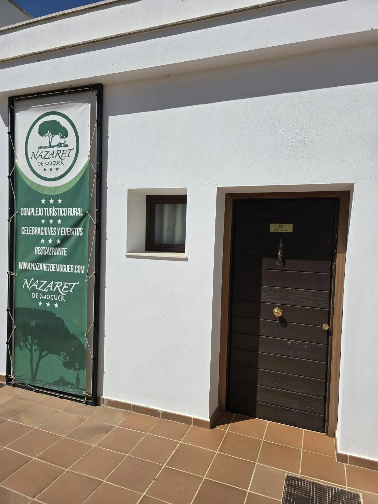 Facade/entrance in Complejo Turístico Rural Nazaret De Moguer